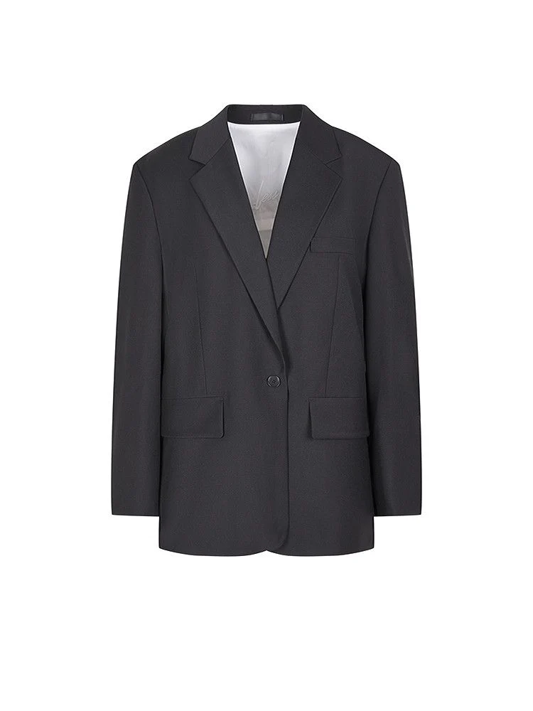 One-Button Blazer - Image 4