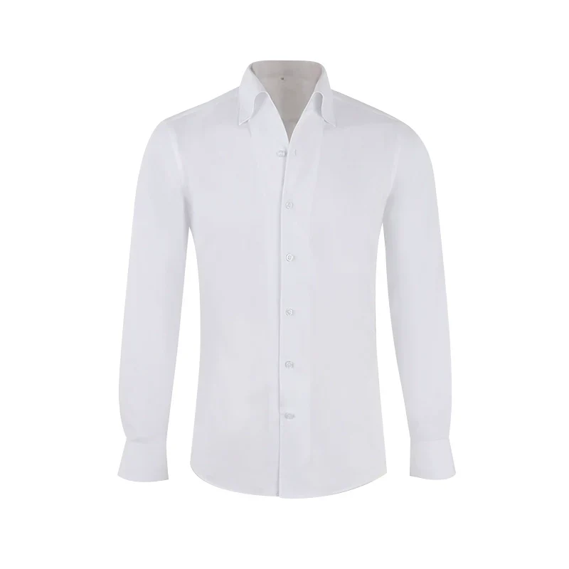 One-Piece Collar Dress Shirt - Image 11