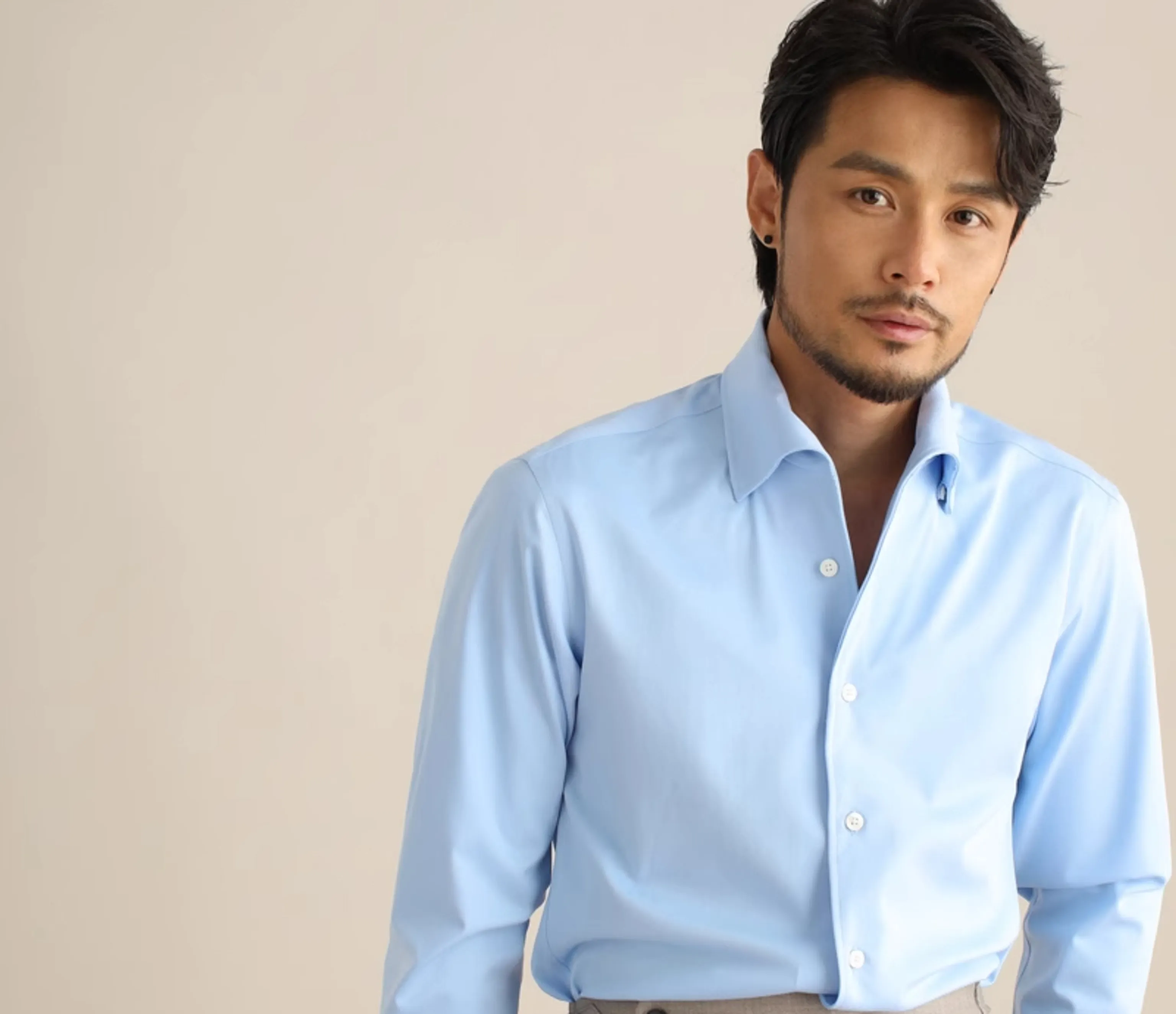 One-Piece Collar Dress Shirt - Image 6