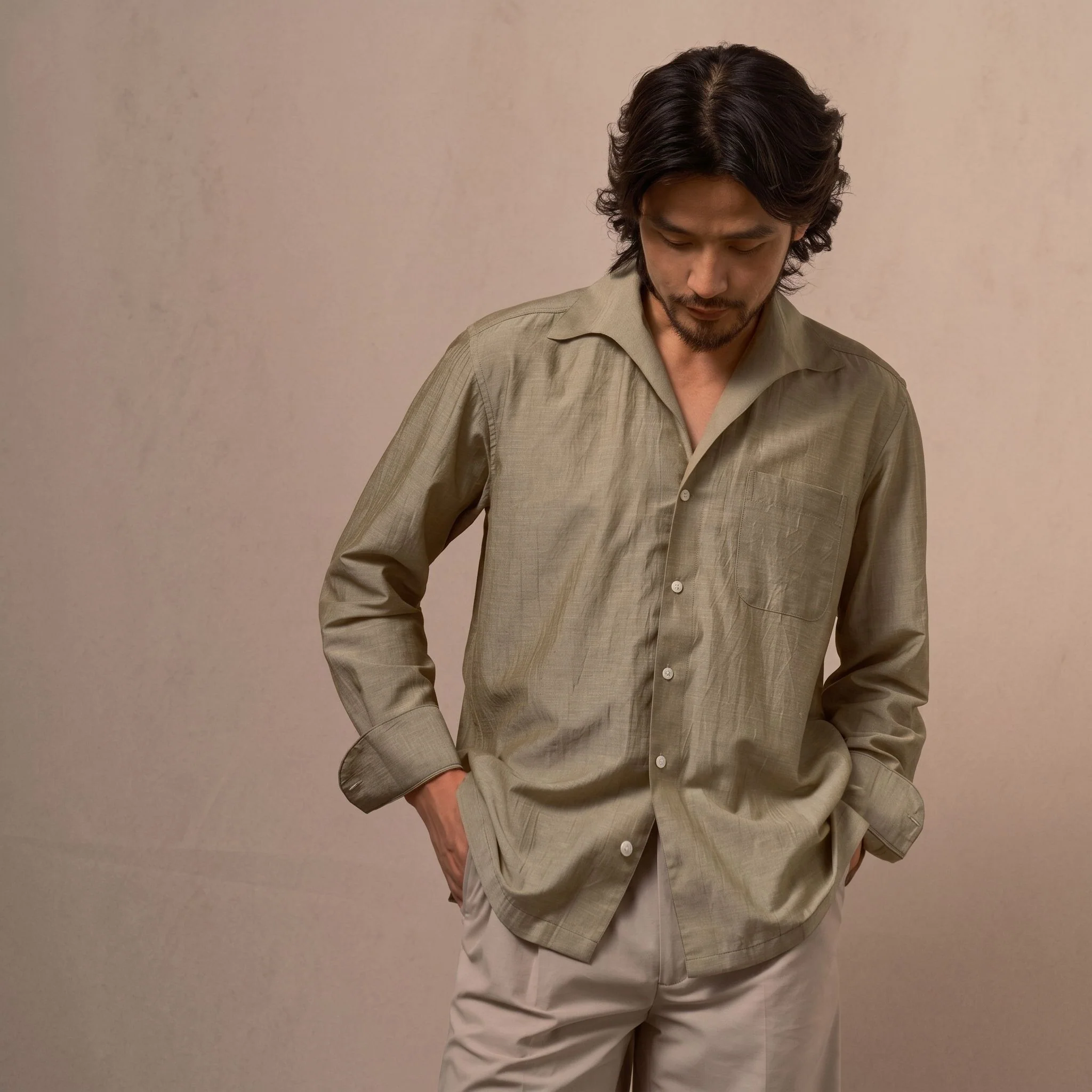 One-Piece Collar Shirt - Image 5