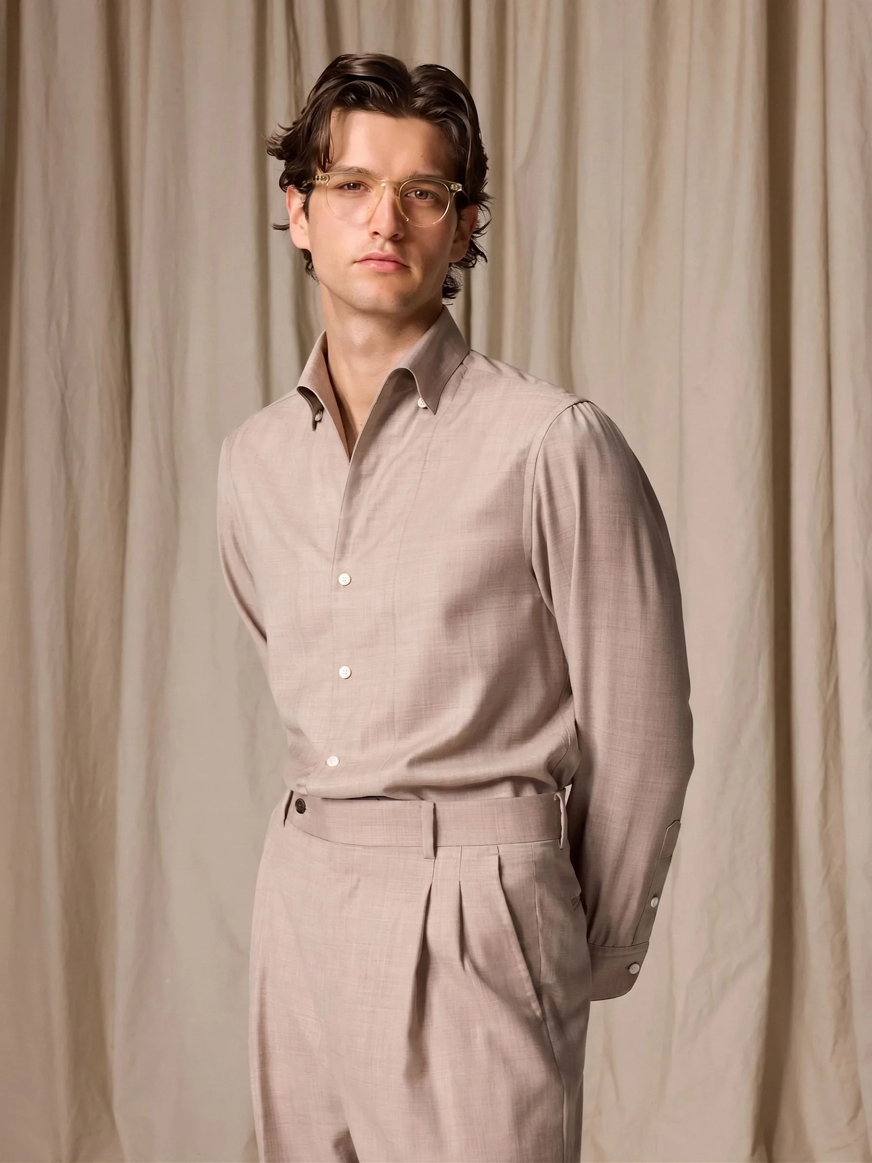 One-Piece Collar Shirt