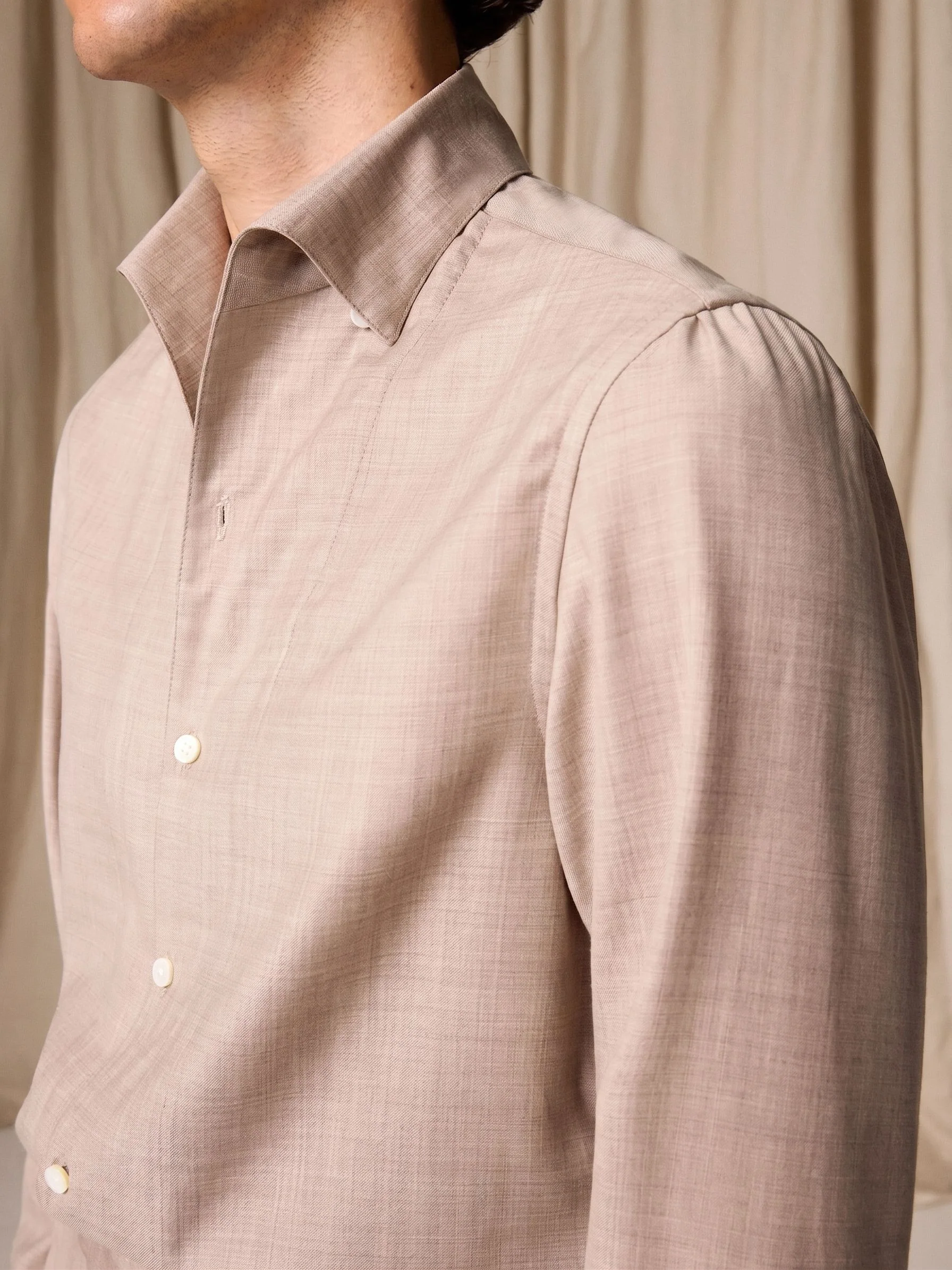 One-Piece Collar Shirt - Image 3
