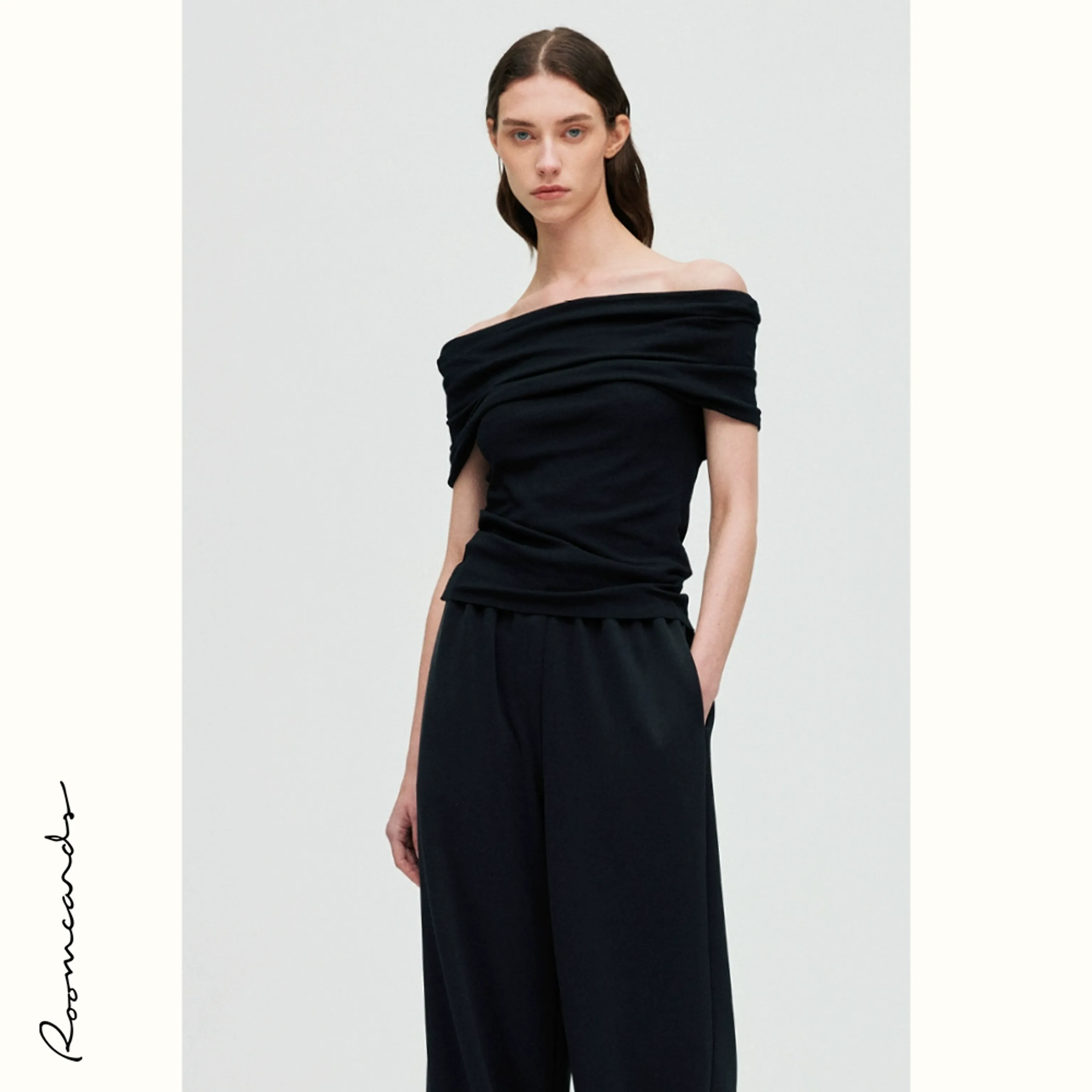 One-Shoulder Cotton Top - Image 8