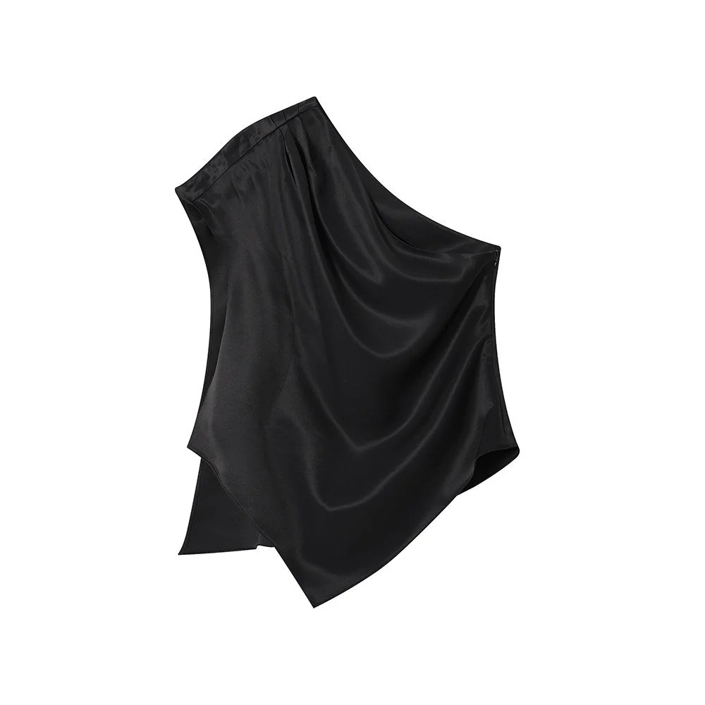 One-Shoulder Drape Top - Image 6