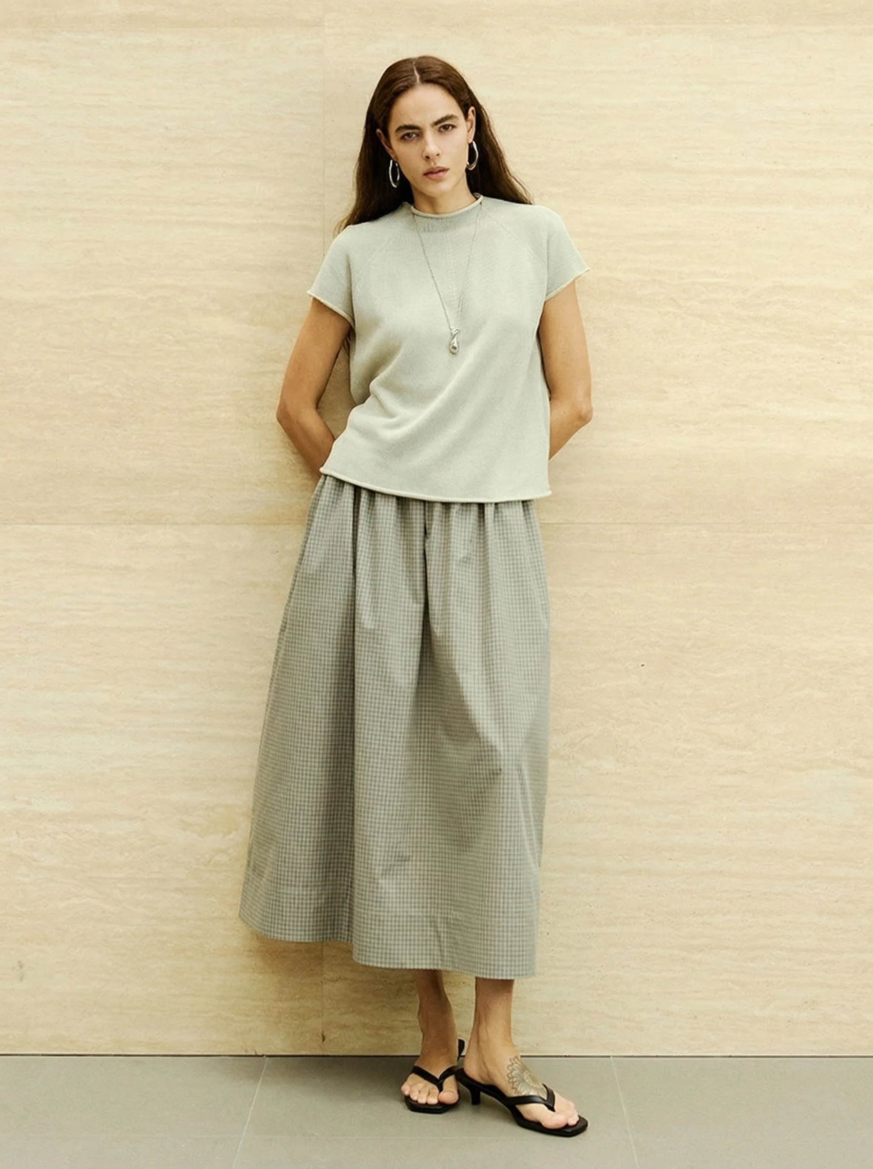 One-Shoulder Skirt Set - Image 4