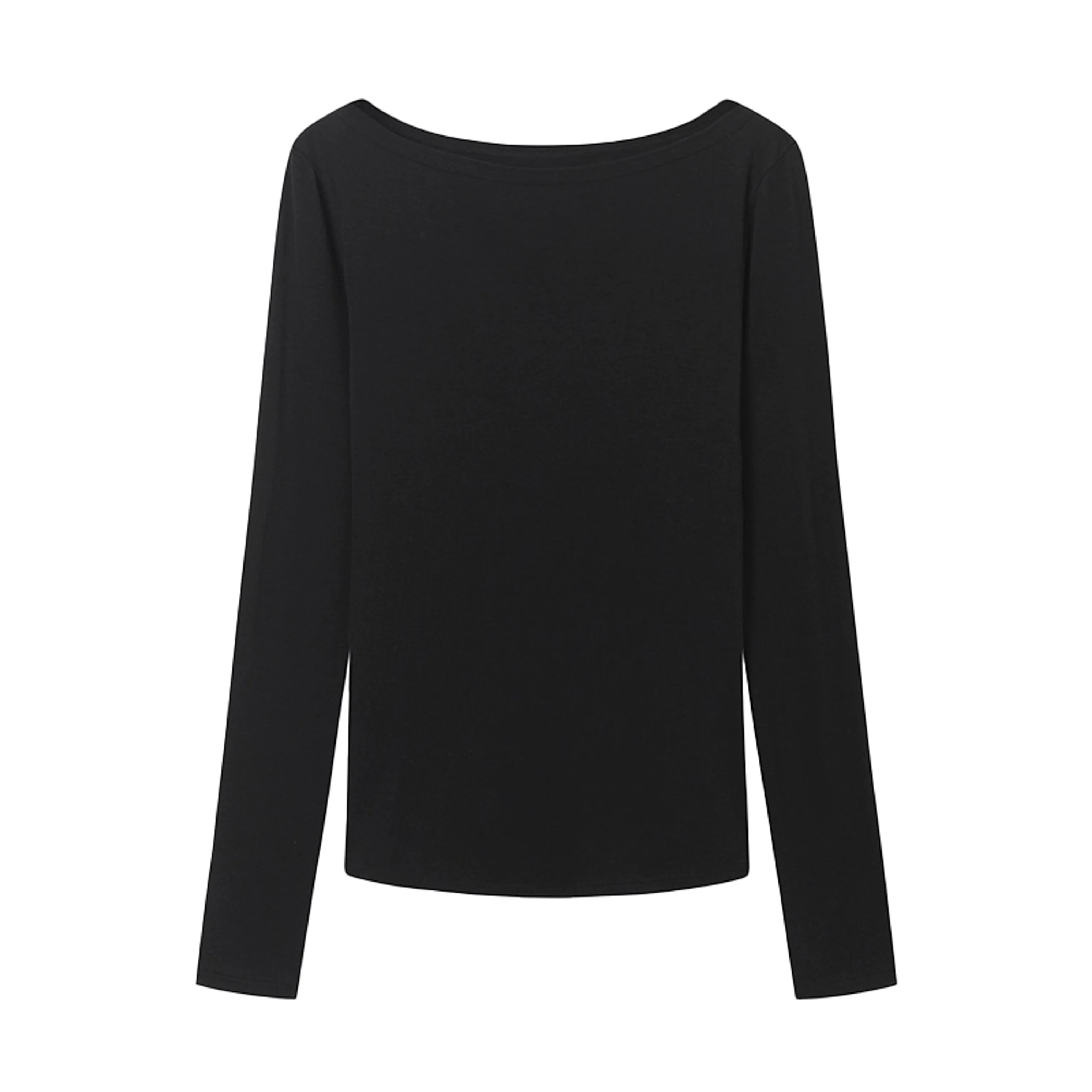 One-Shoulder Slim-Fit Long Sleeve Top - Image 6