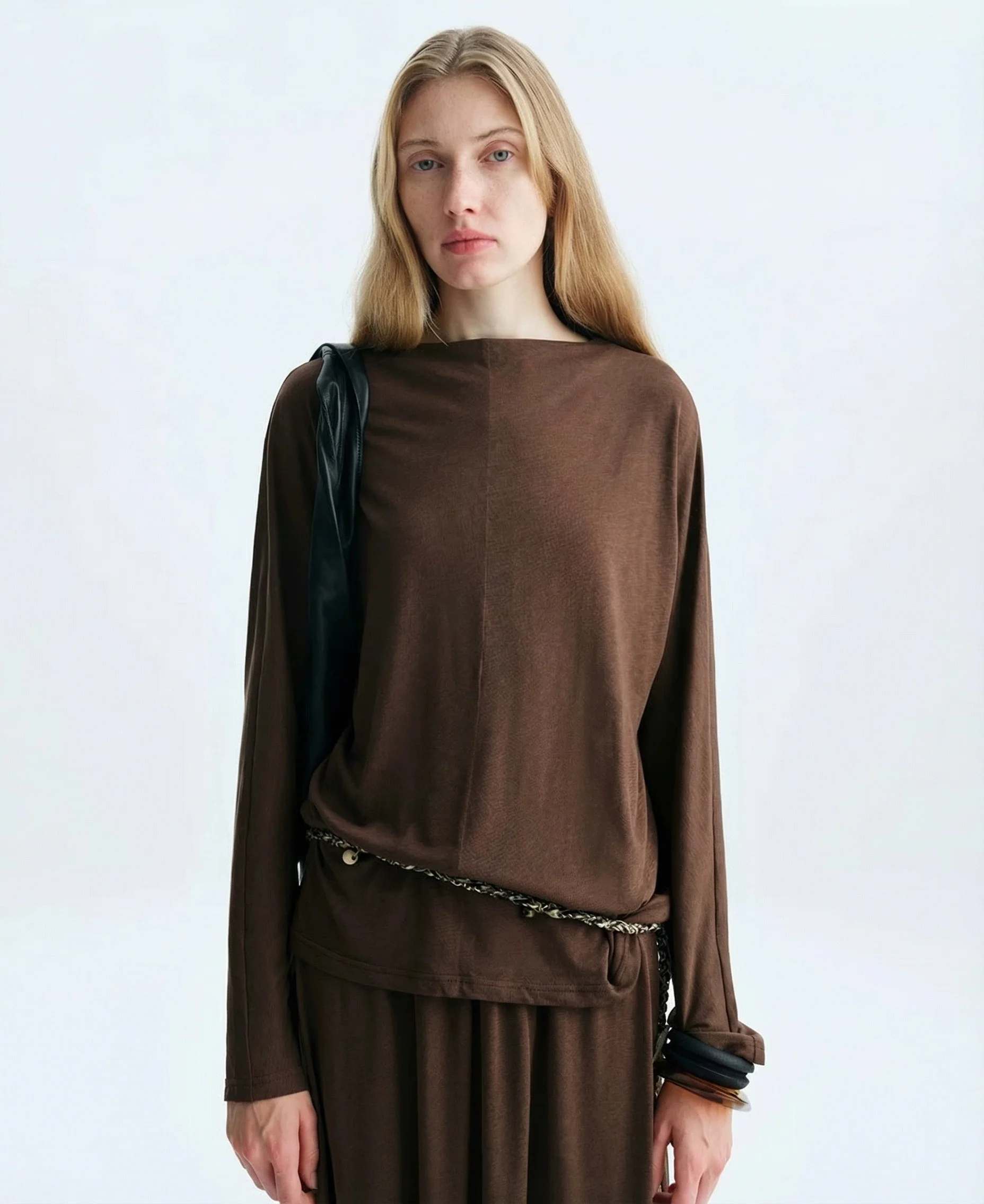 One-Side Ruched Top