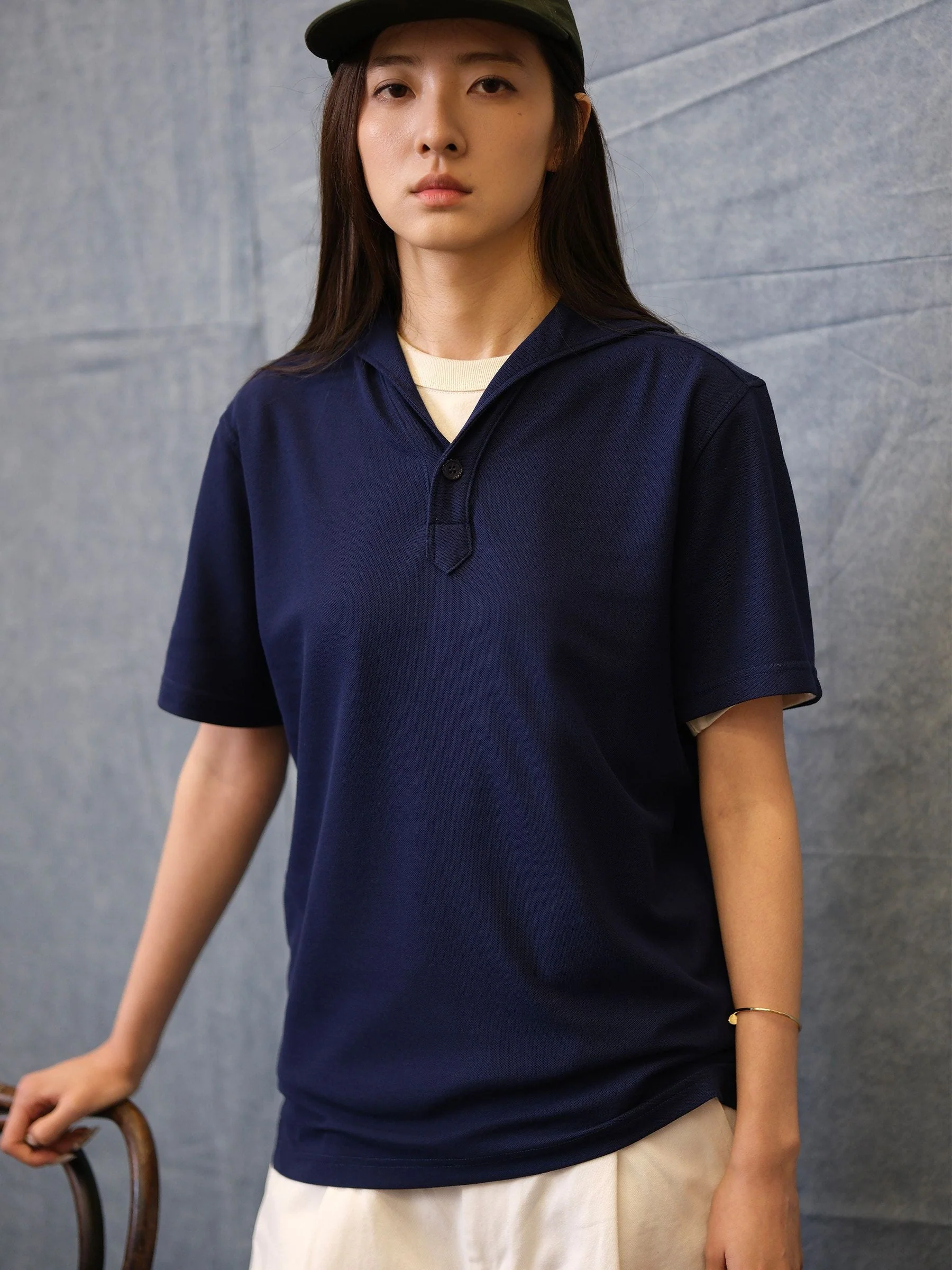 Open Collar Polo - Image 3