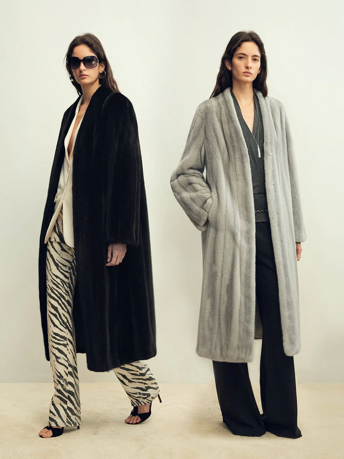 Open-Front Mink Coat - Image 5