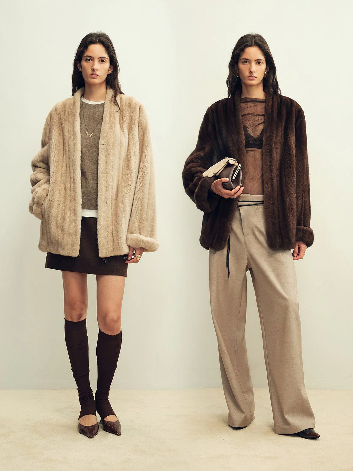 Open-Front Mink Jacket - Image 4