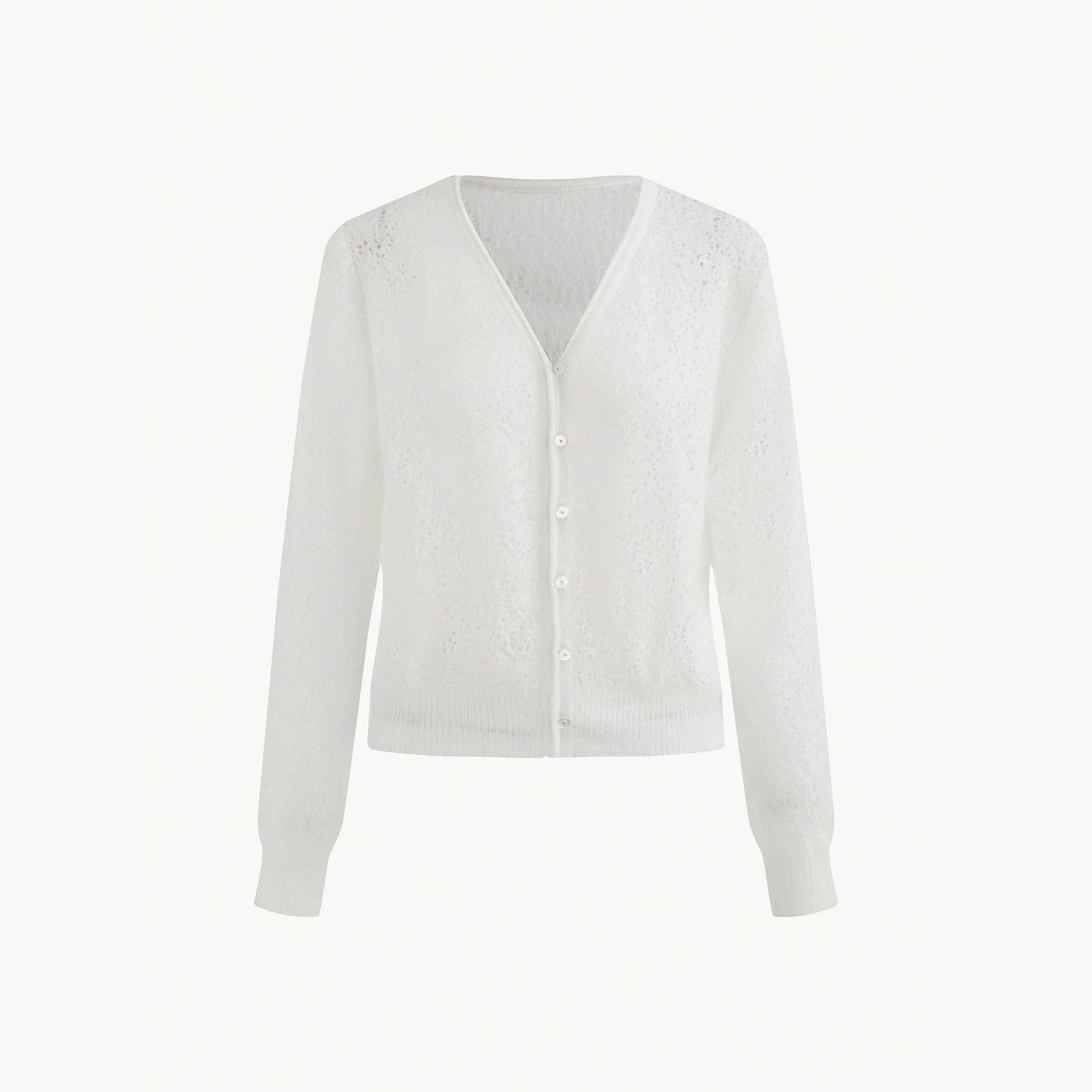 Open Knit Cardigan - Image 6