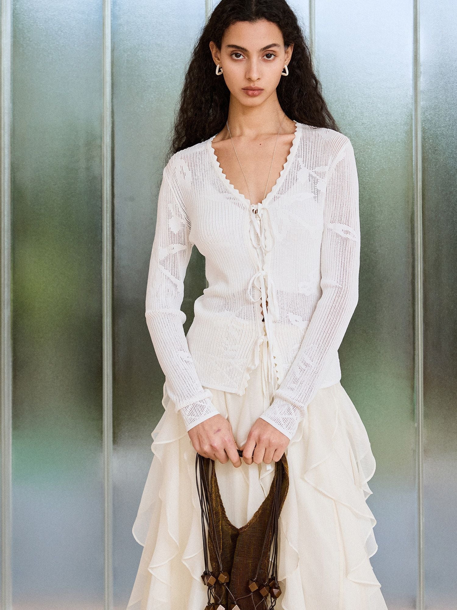 Openwork Knit Set - Image 4