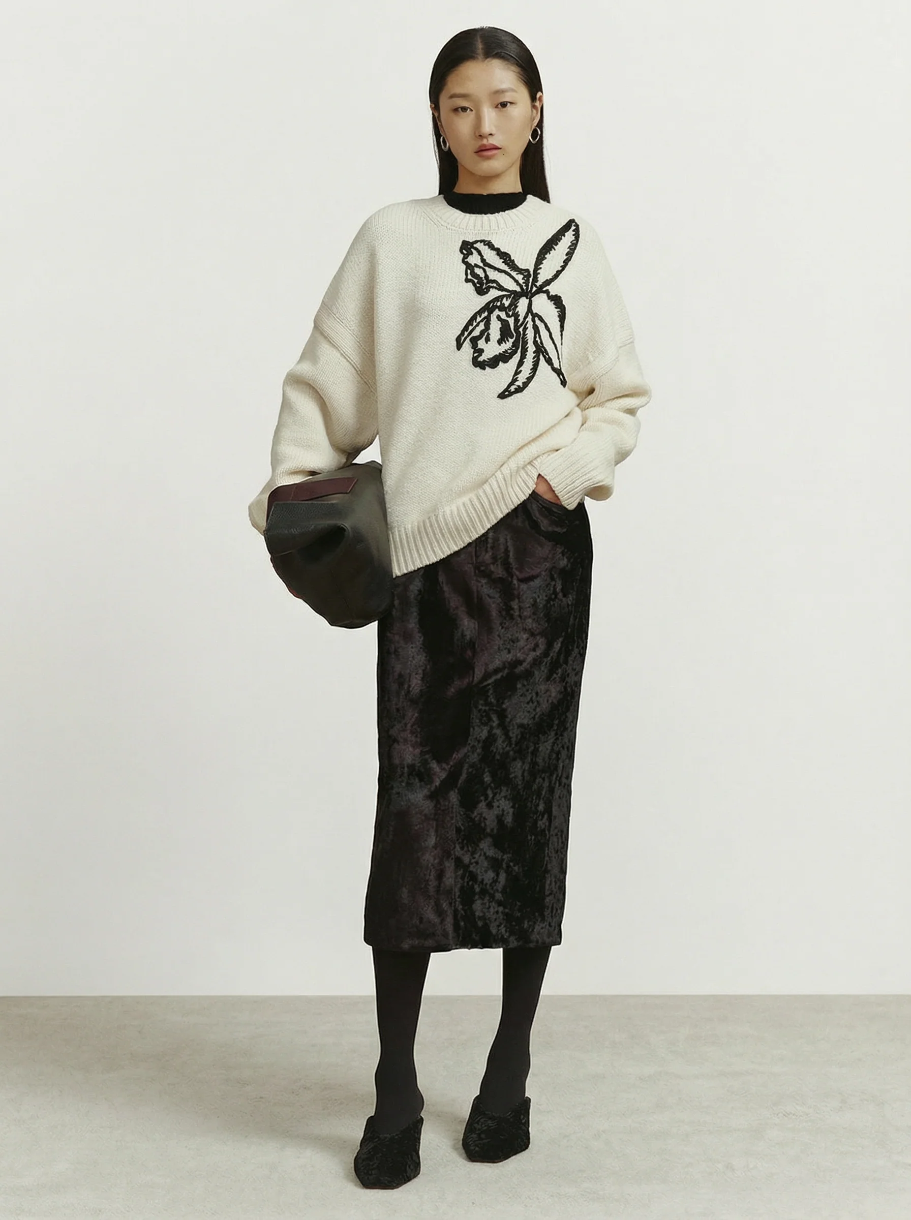 Orchid Knit Sweater