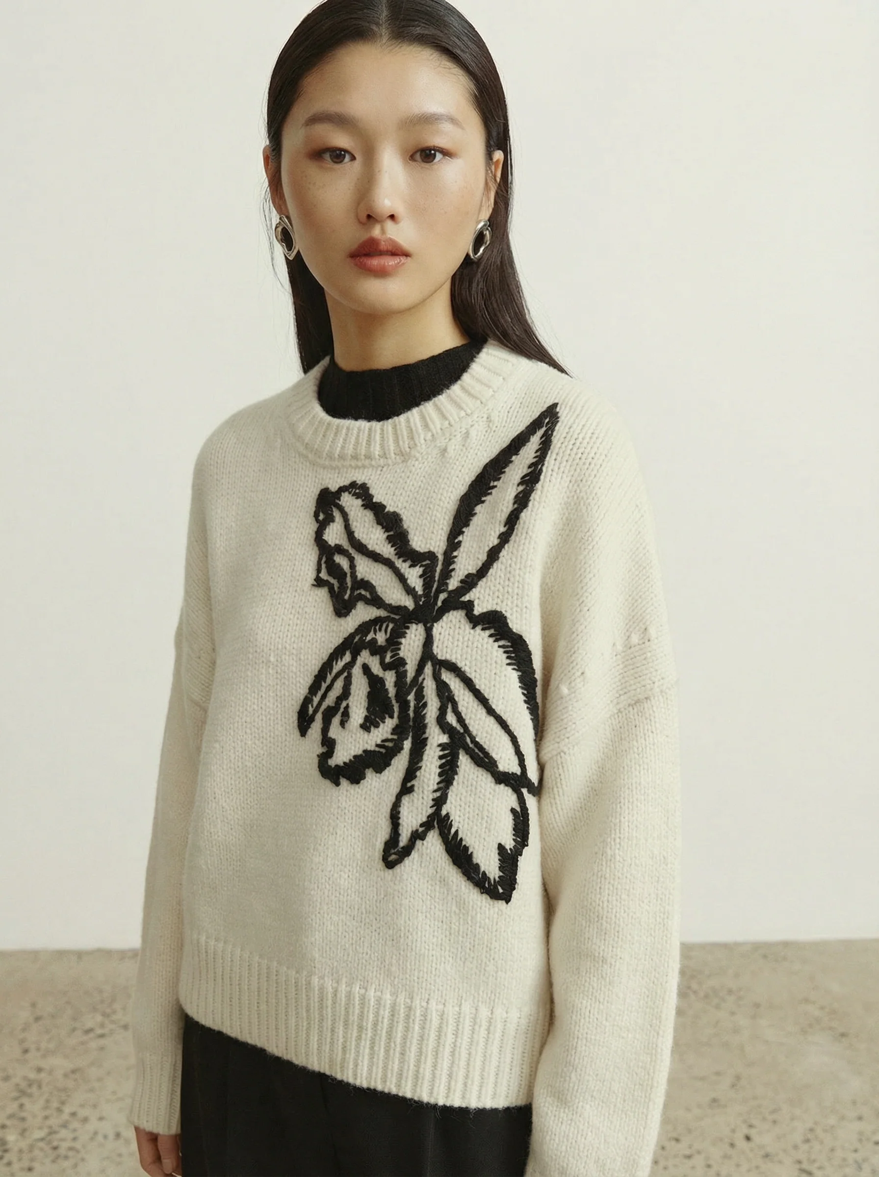 Orchid Knit Sweater - Image 3