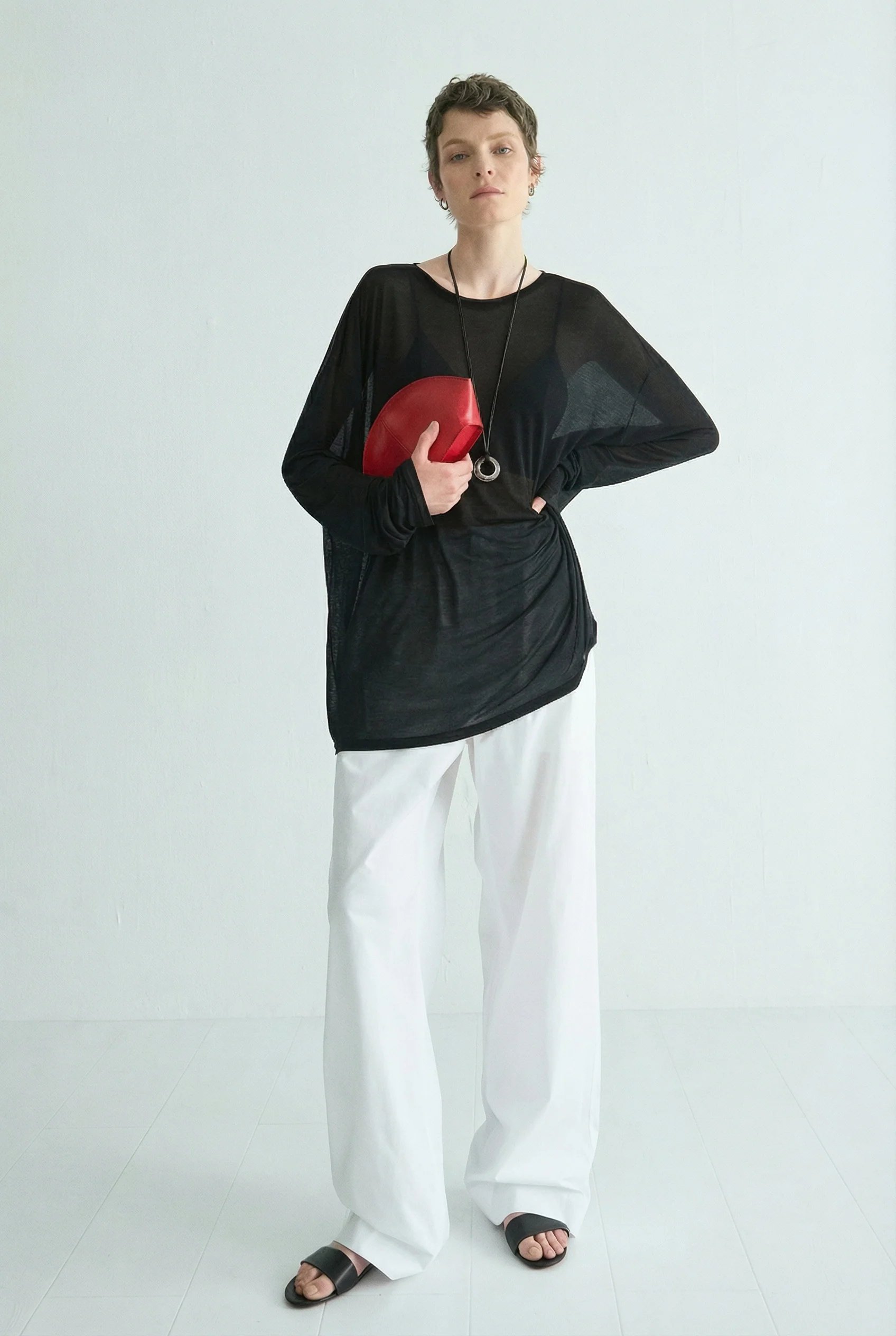 Organic Cotton A-Line Skirt / Wide-Leg Trousers - Image 2