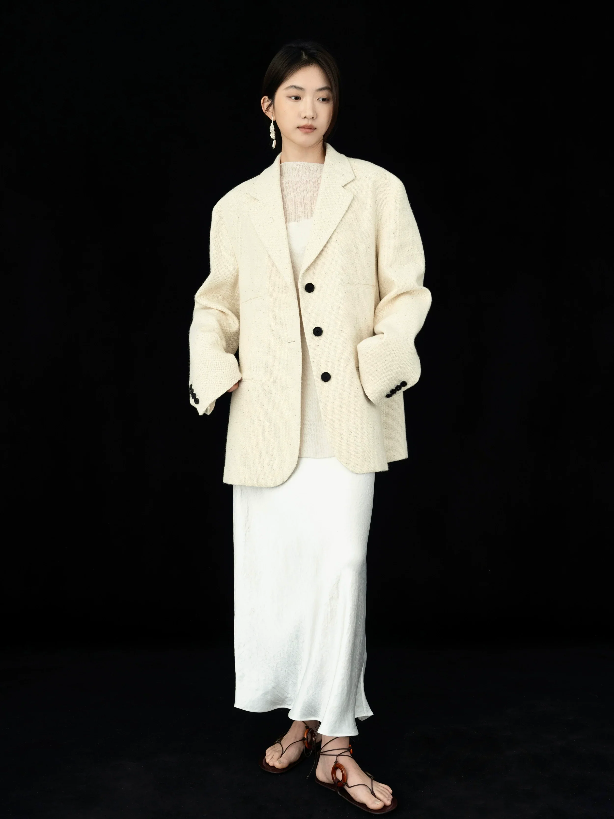 Osaka Cream Blazer - Image 3