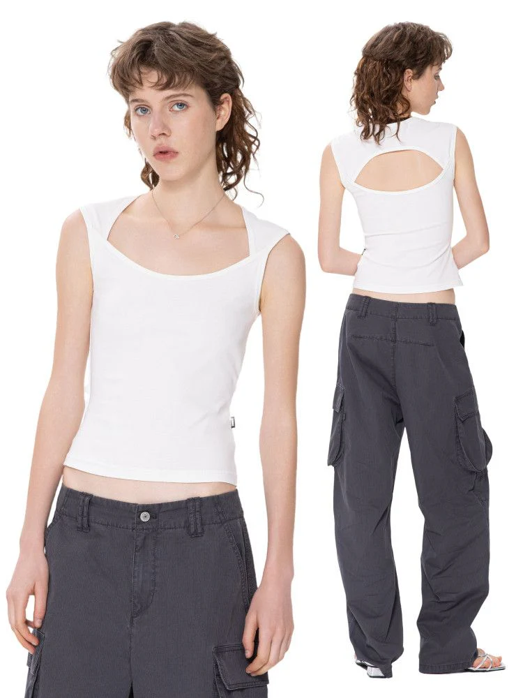 Oval Cutout Tank - Image 3