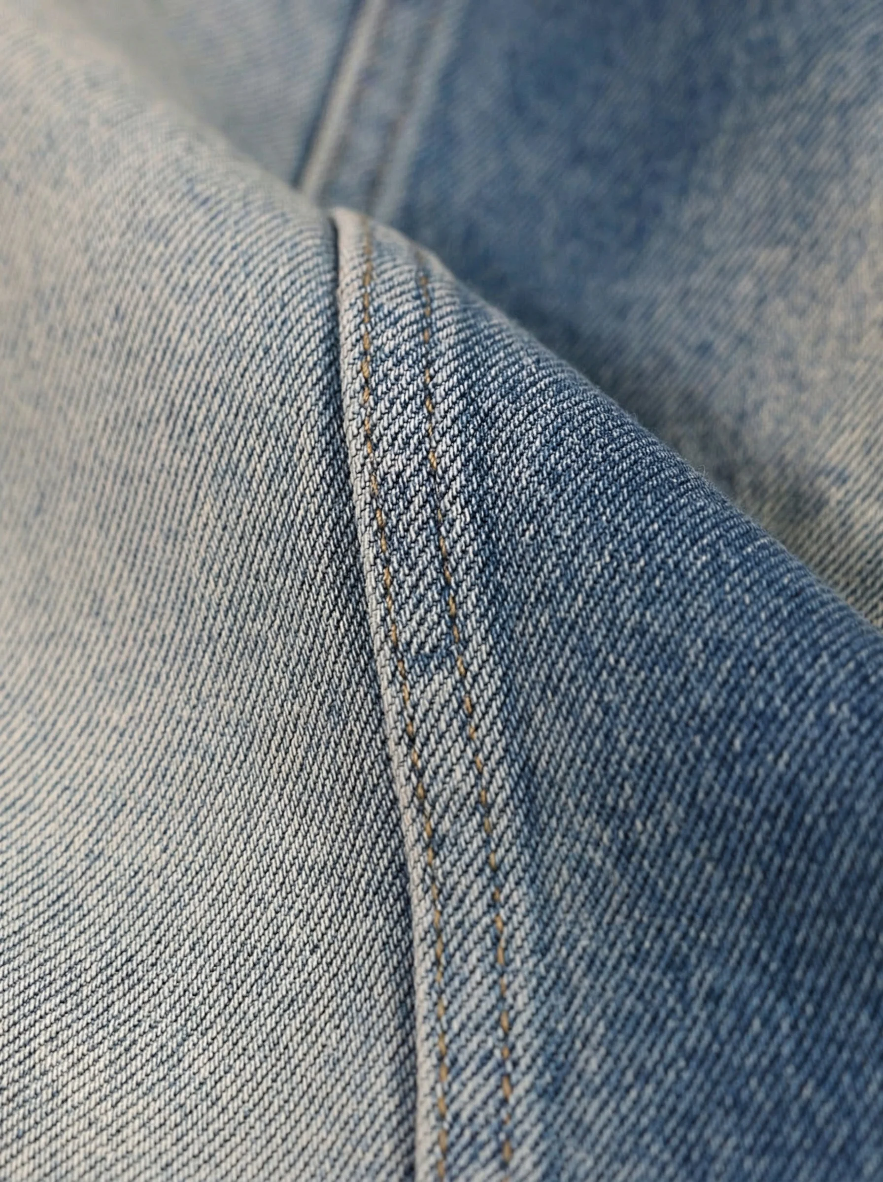 Oversized Bleached Denim Jacket - Image 6