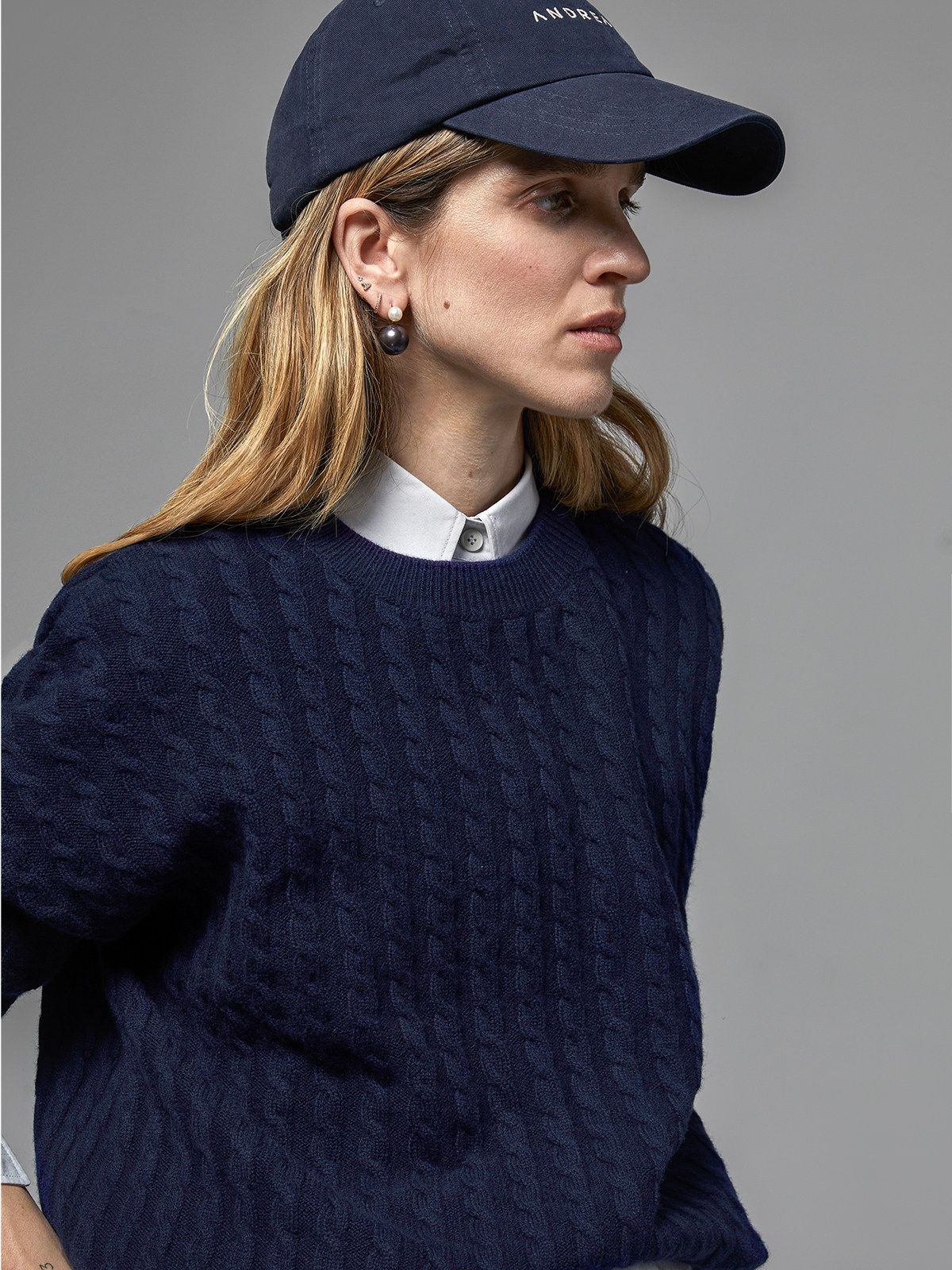 Oversized Cable Sweater - Image 8