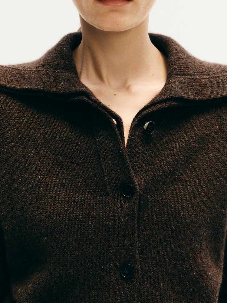 Oversized Collar Cardigan - Image 5