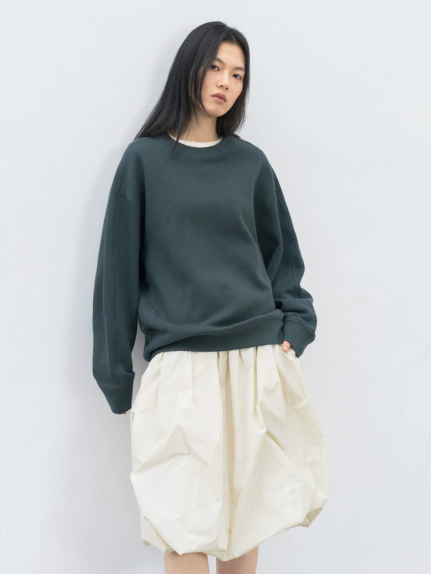 Oversized Crewneck Sweatshirt
