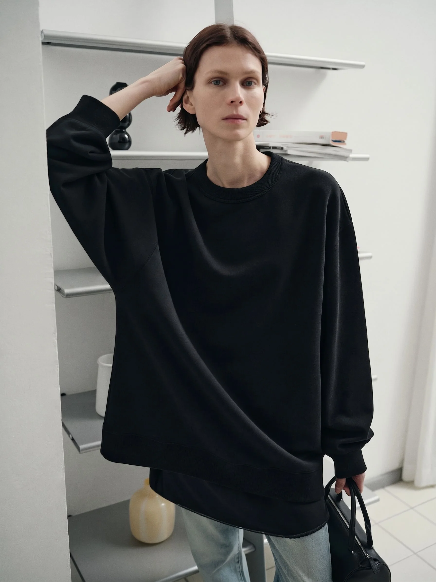 Oversized Crewneck Sweatshirt