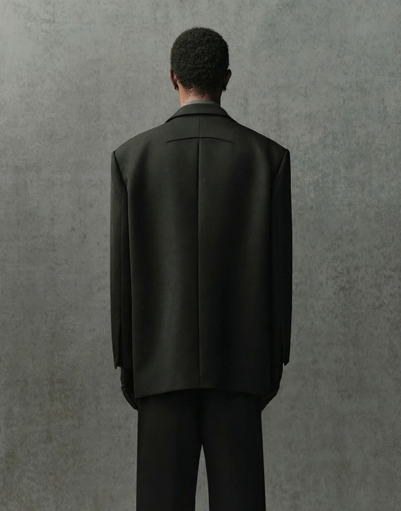 Oversized Double-Breasted Blazer - Image 3