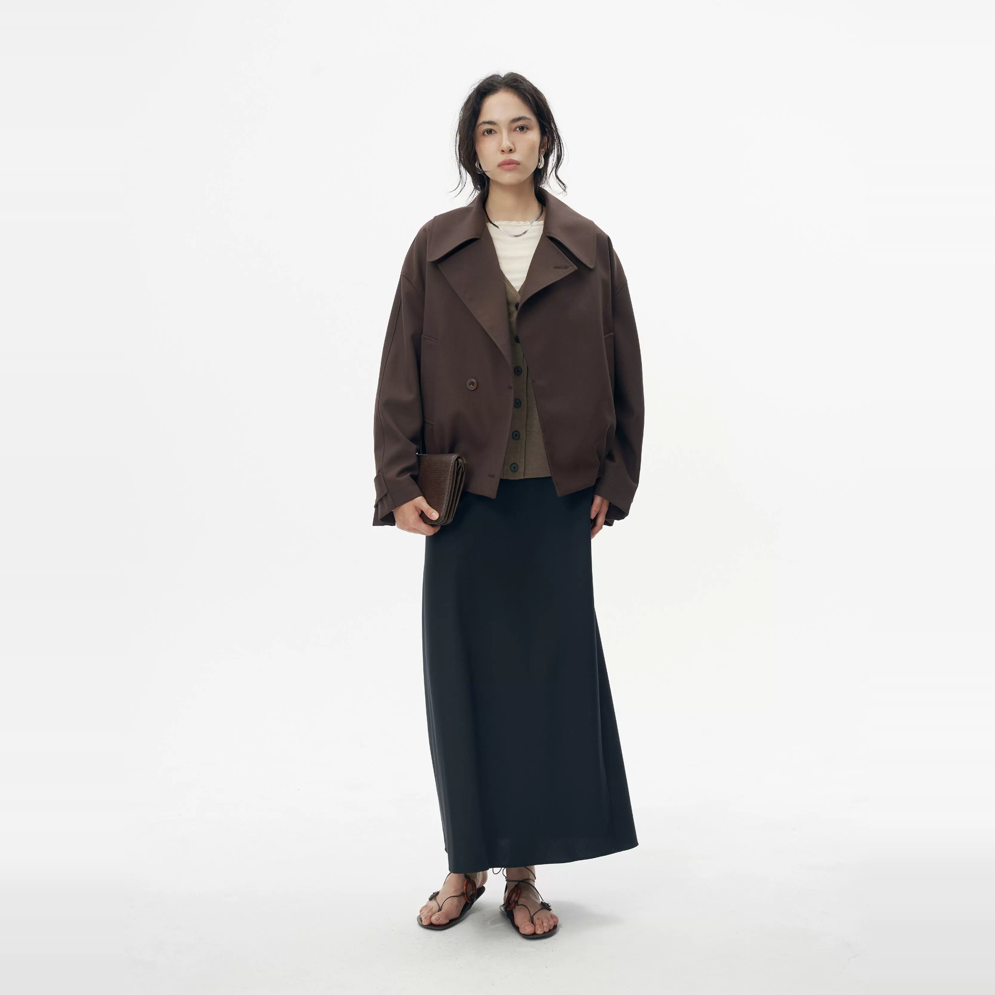 Oversized Double-Breasted Jacket - Image 3