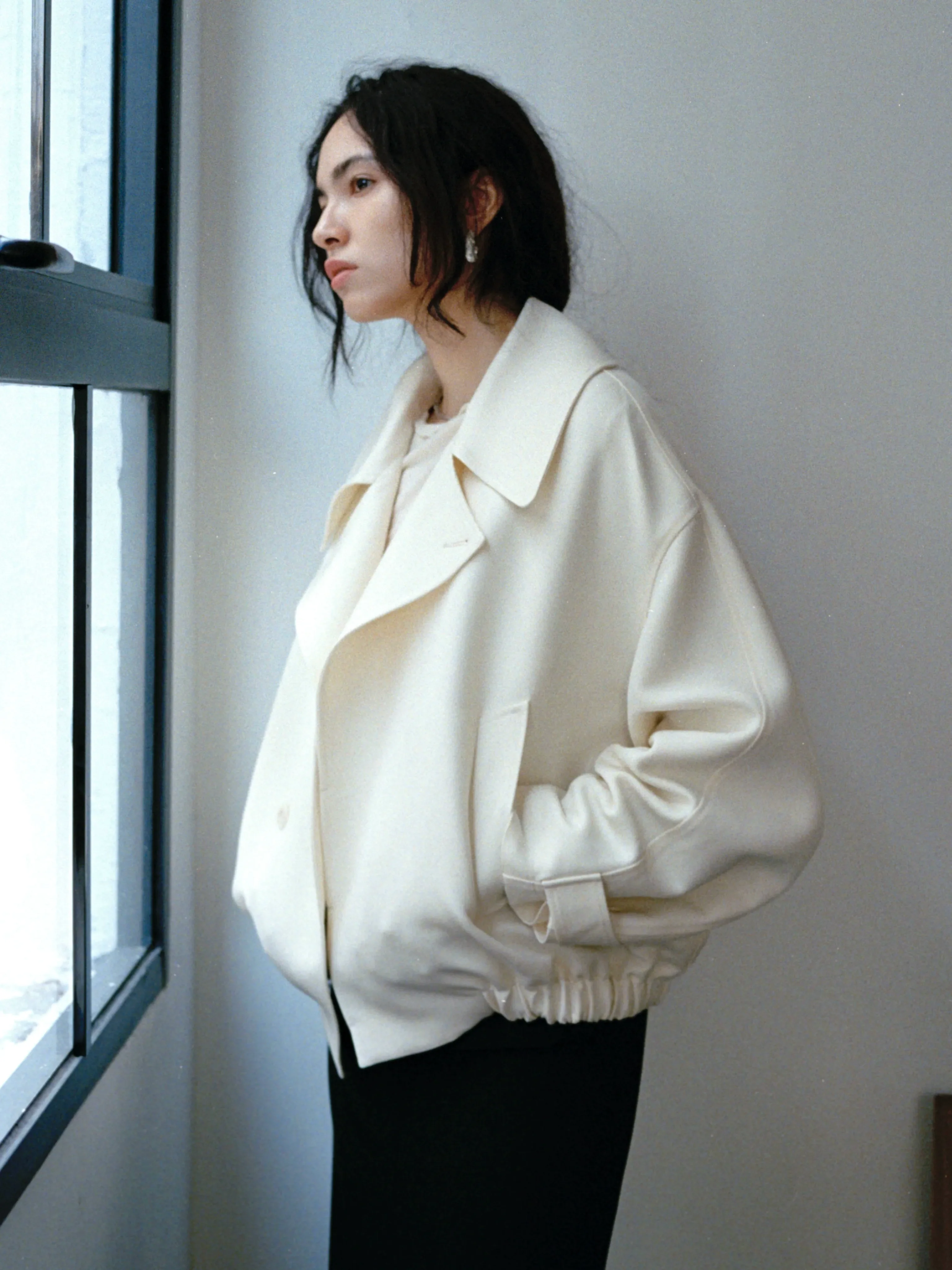 Oversized Double-Breasted Jacket - Image 6