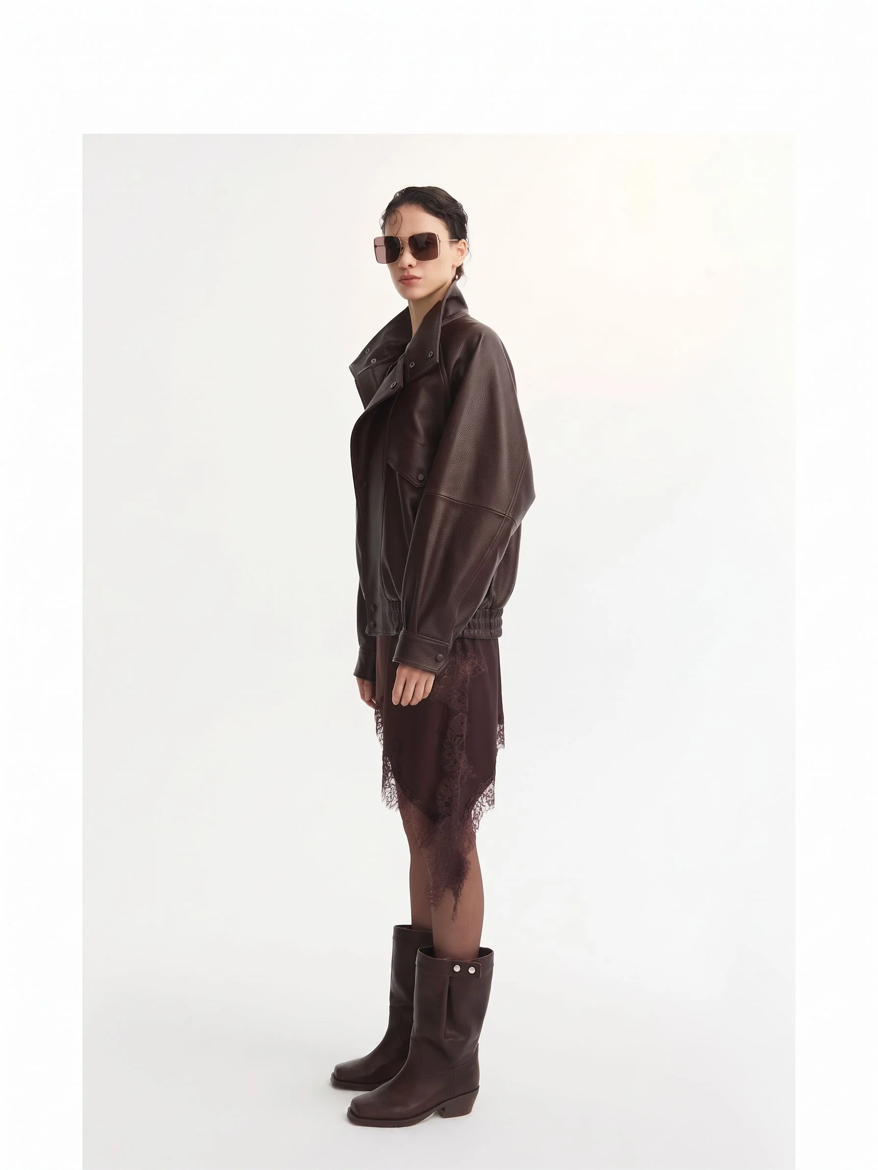 Oversized Funnel Jacket - Image 4