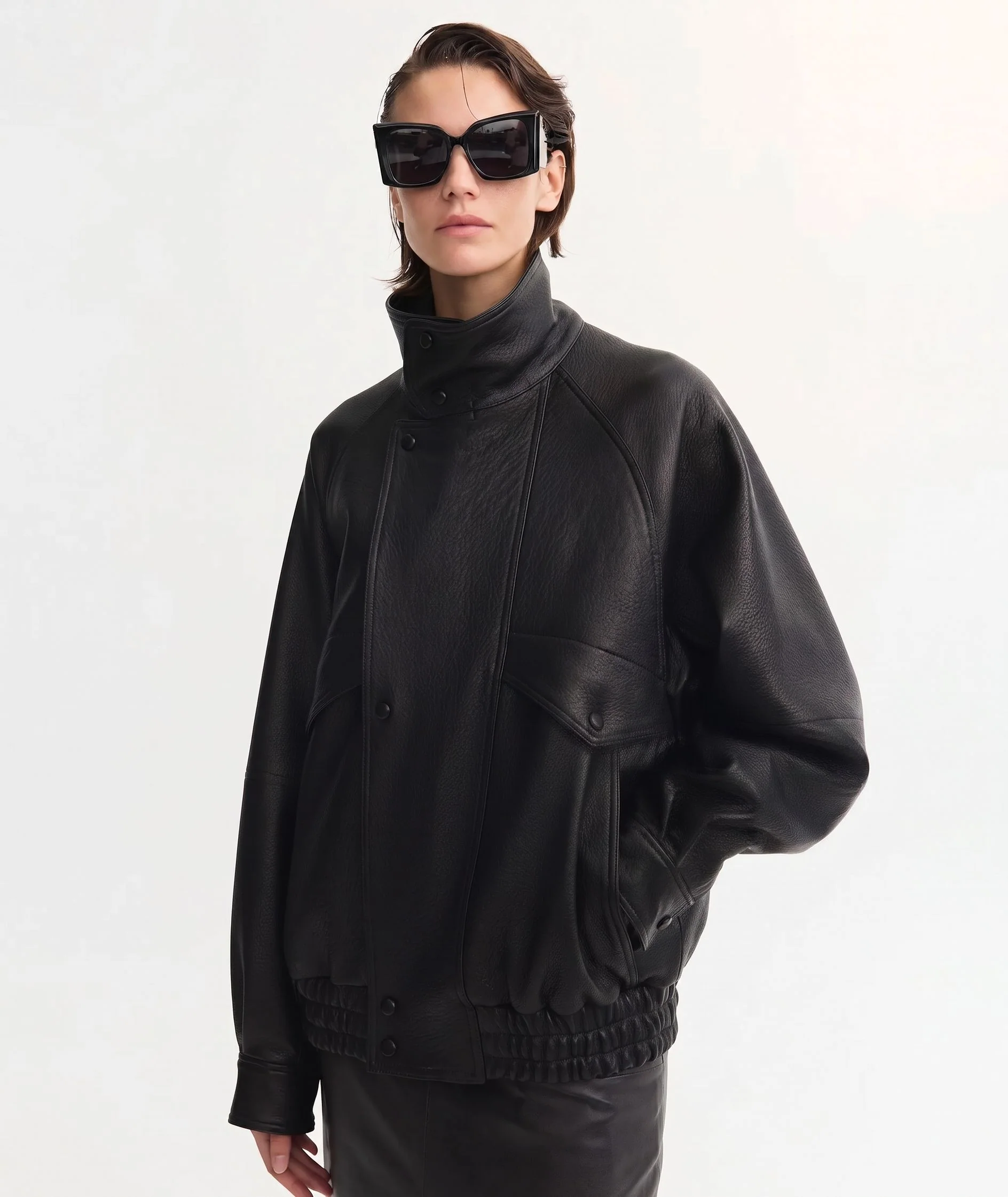 Oversized Funnel Jacket - Image 7