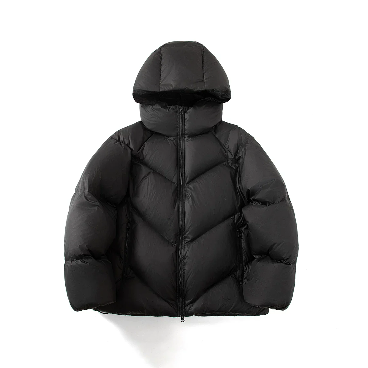 Oversized Hooded Puffer - Image 2