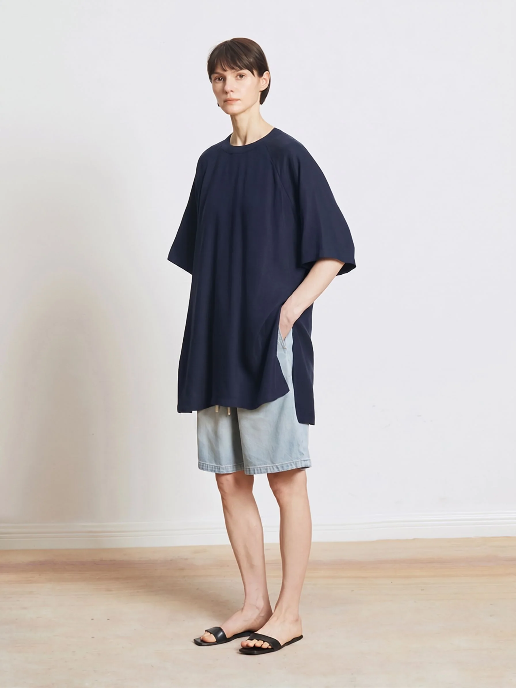 Oversized Keyhole Tee - Image 2
