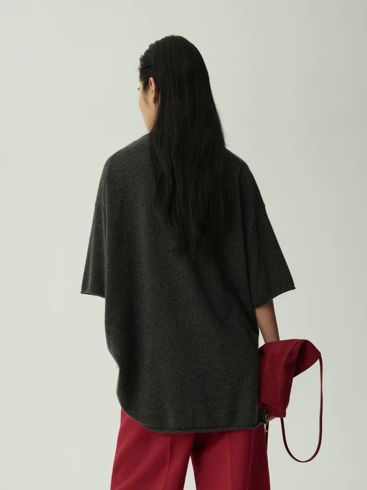 Oversized Knit Tunic - Image 3
