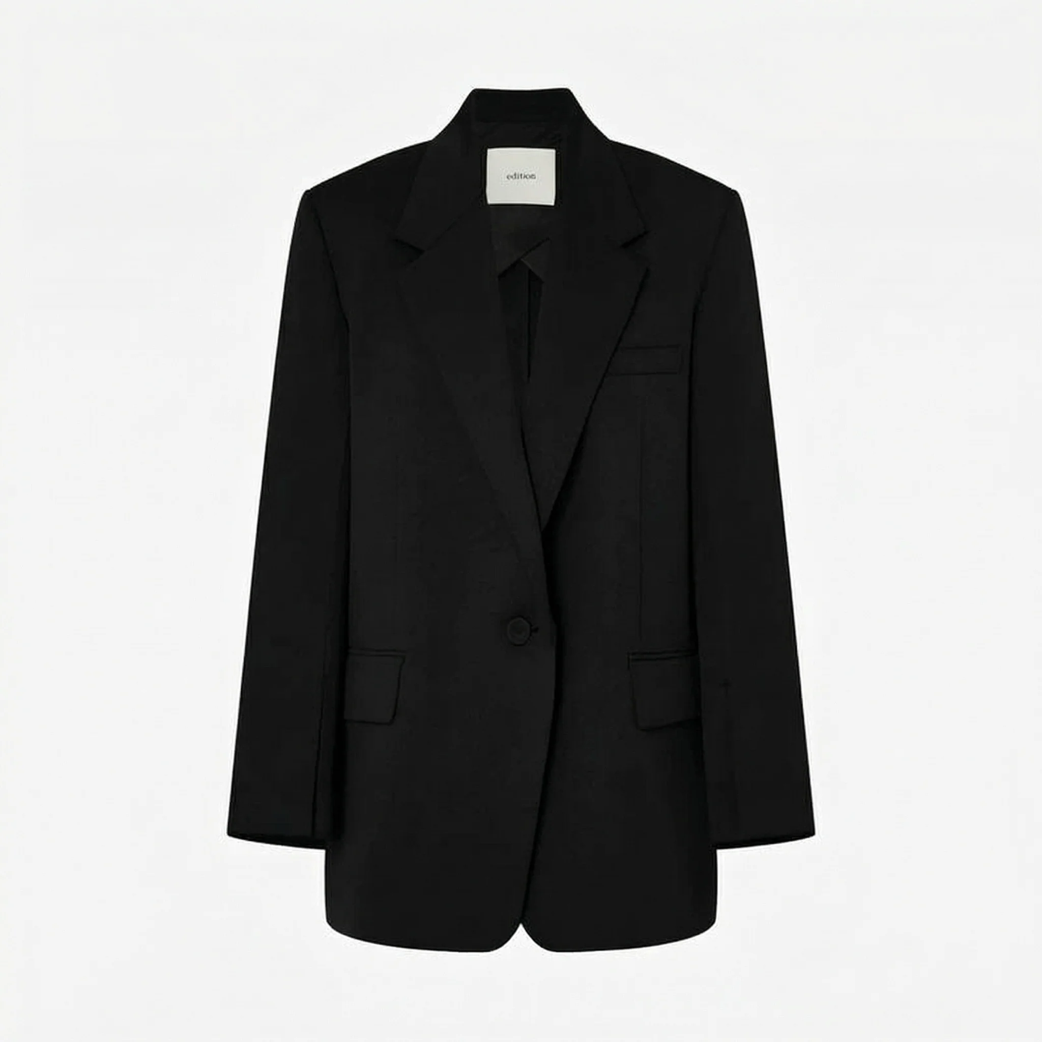 Oversized Notch Blazer - Image 6