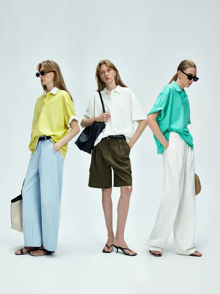 Oversized Piqué Polo - Image 2