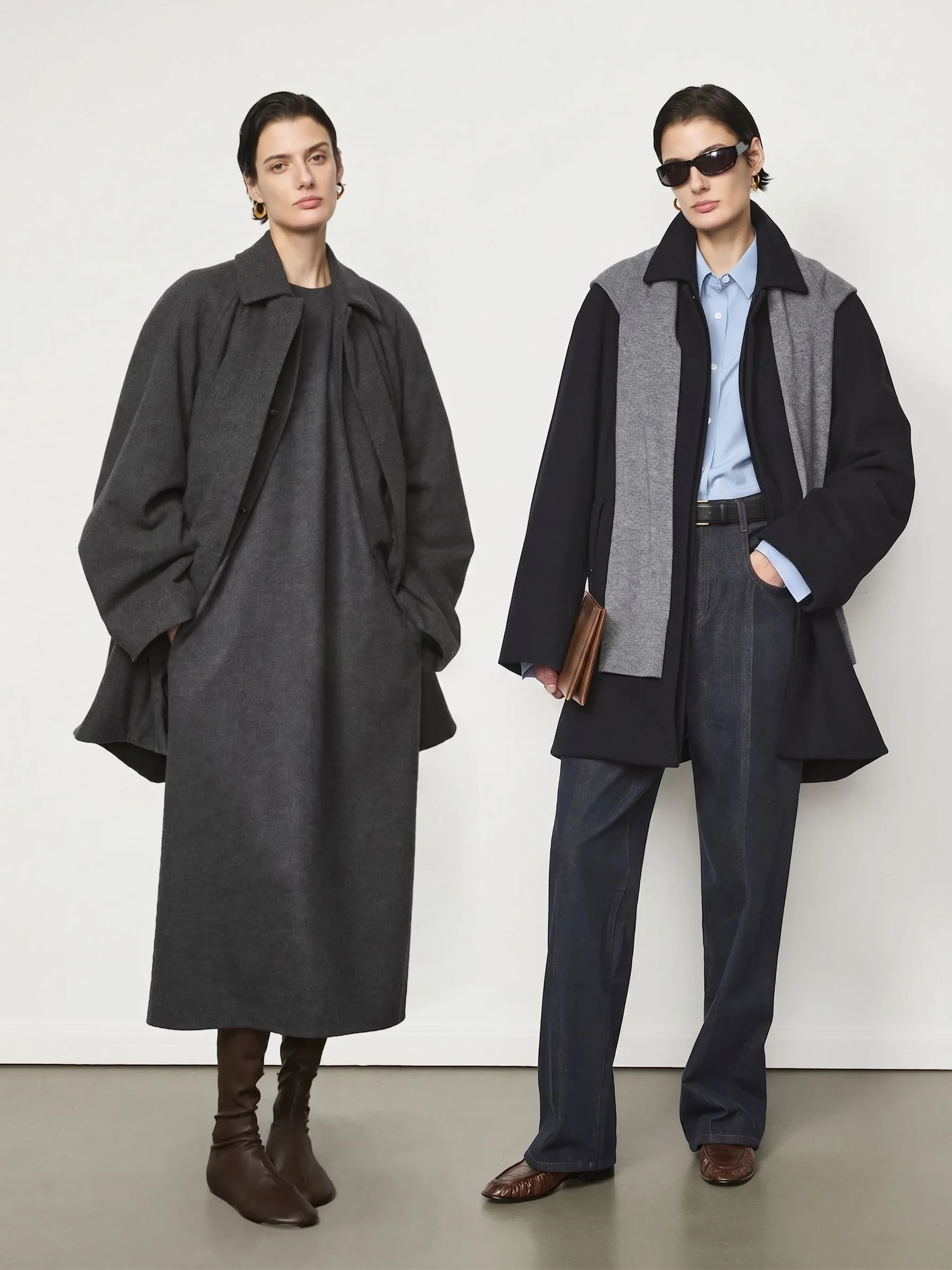 Oversized Raglan Coat - Image 5