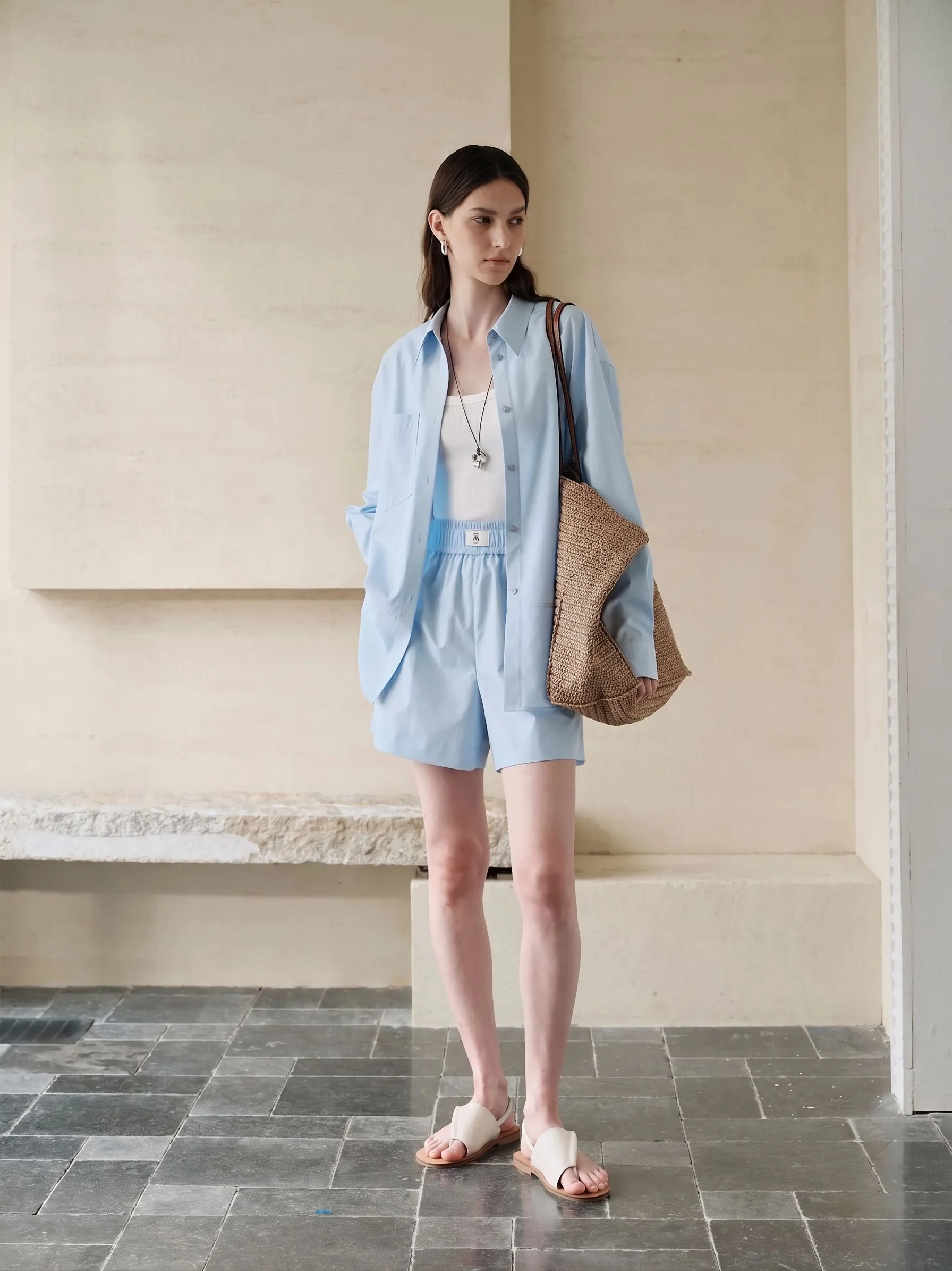 Oversized Shirt Set - Image 2