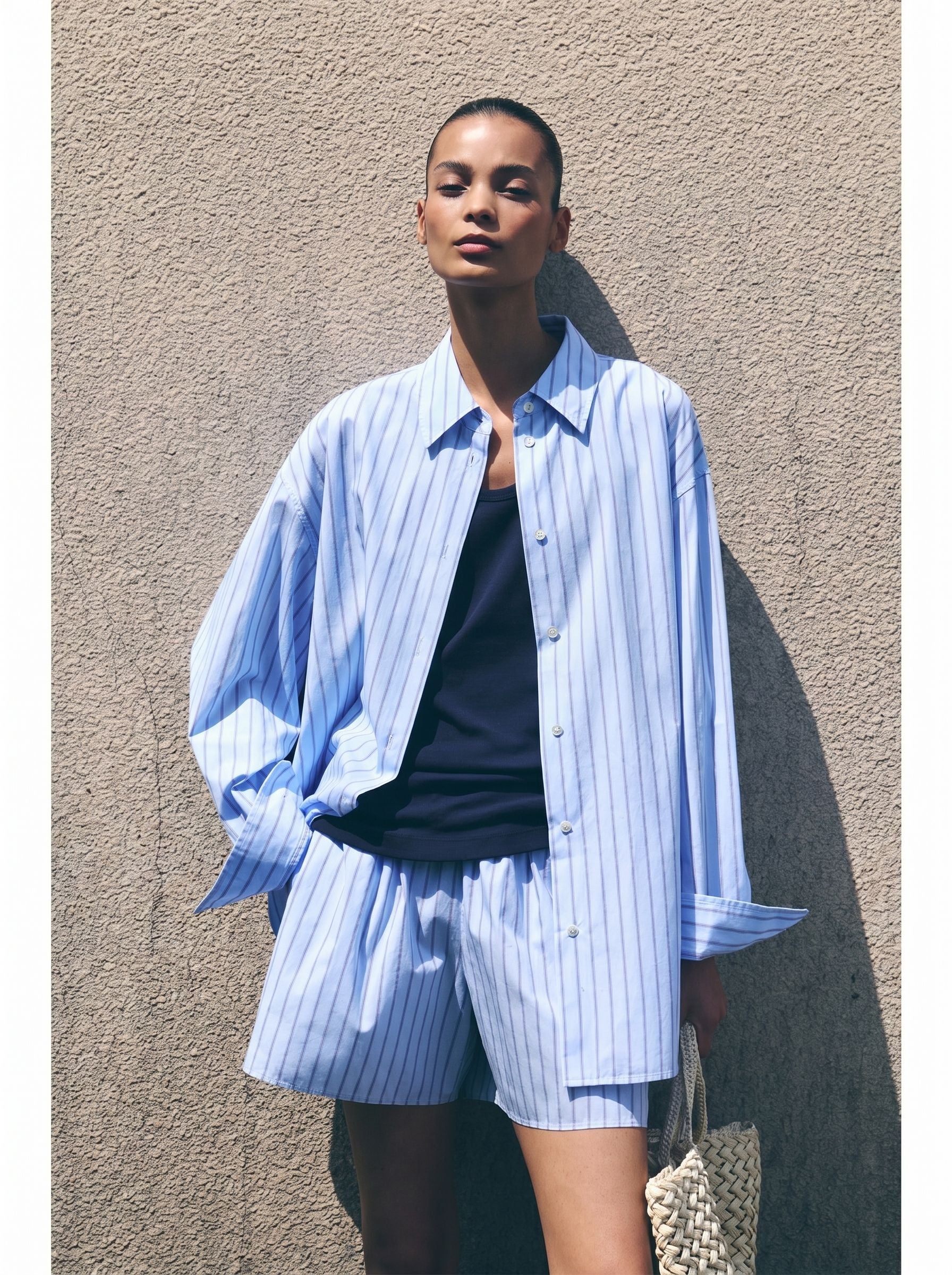 Oversized Stripe Shirt
