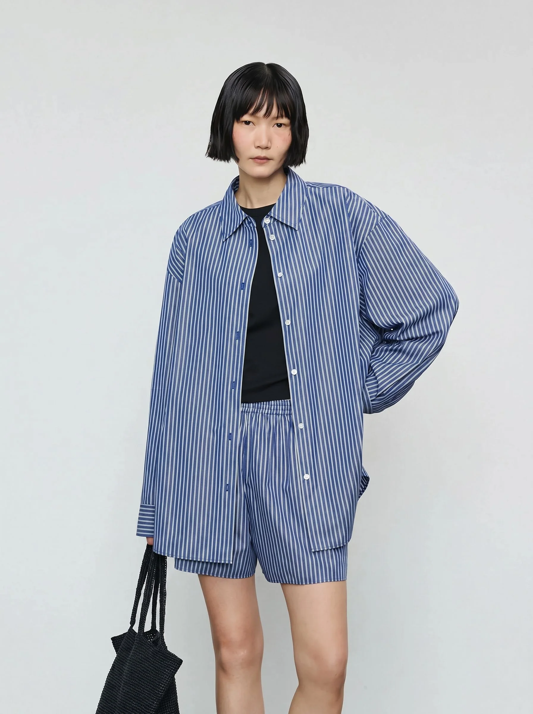 Oversized Stripe Shirt - Image 3