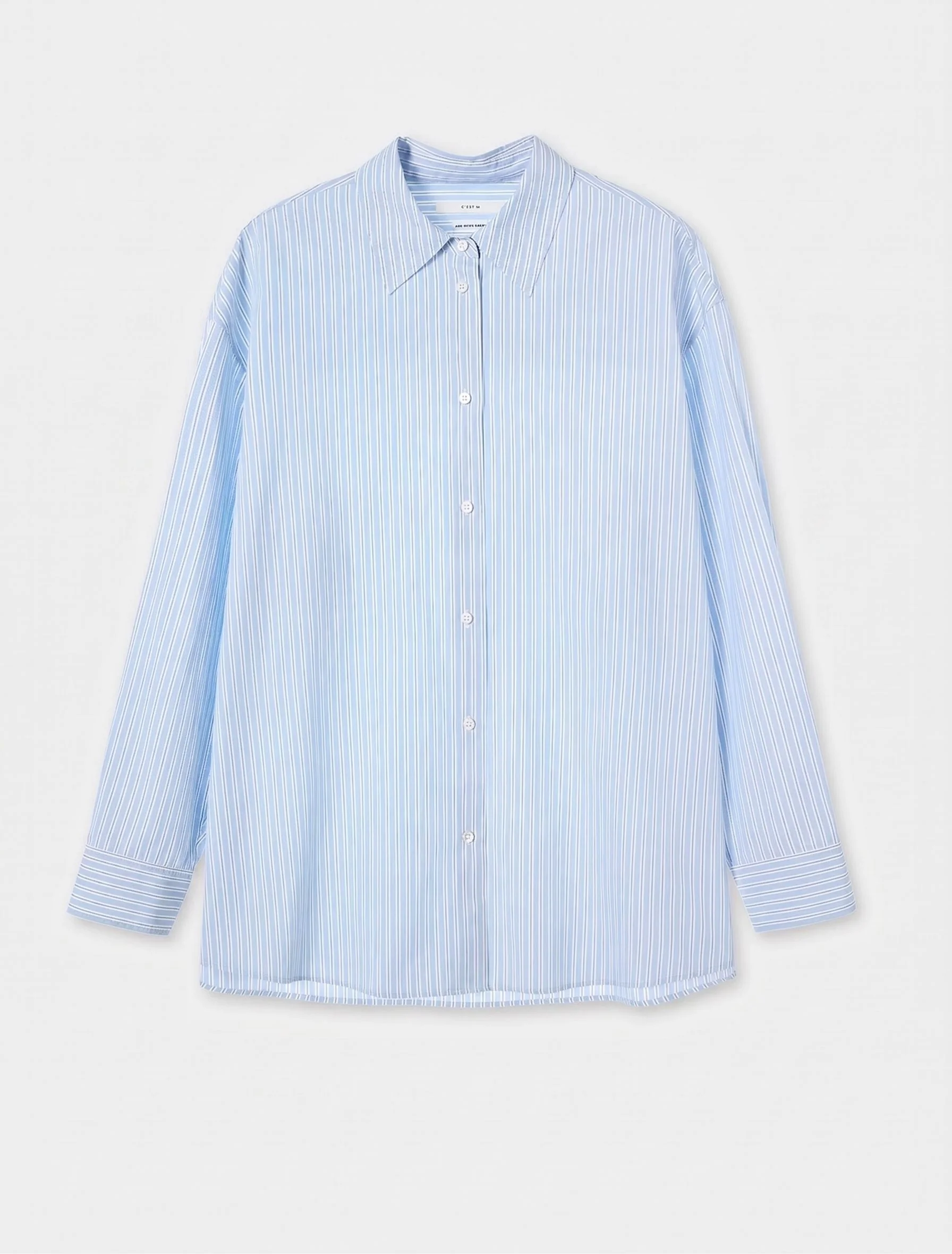 Oversized Stripe Shirt - Image 7