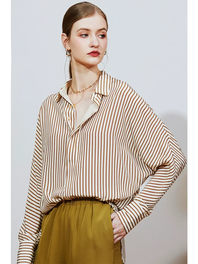 Oversized Striped Shirt - Image 2