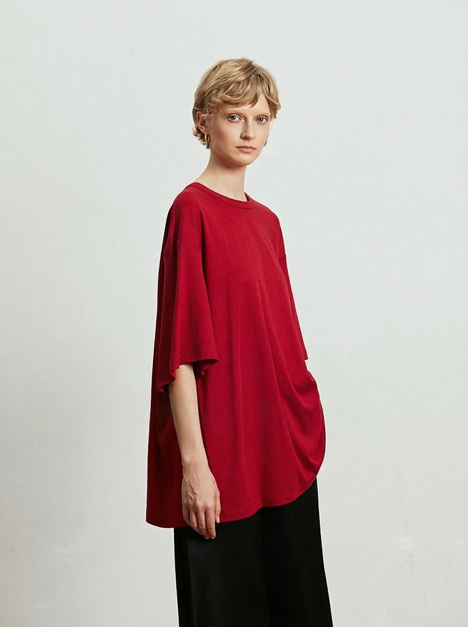 Oversized Tie-Back Tee - Image 3