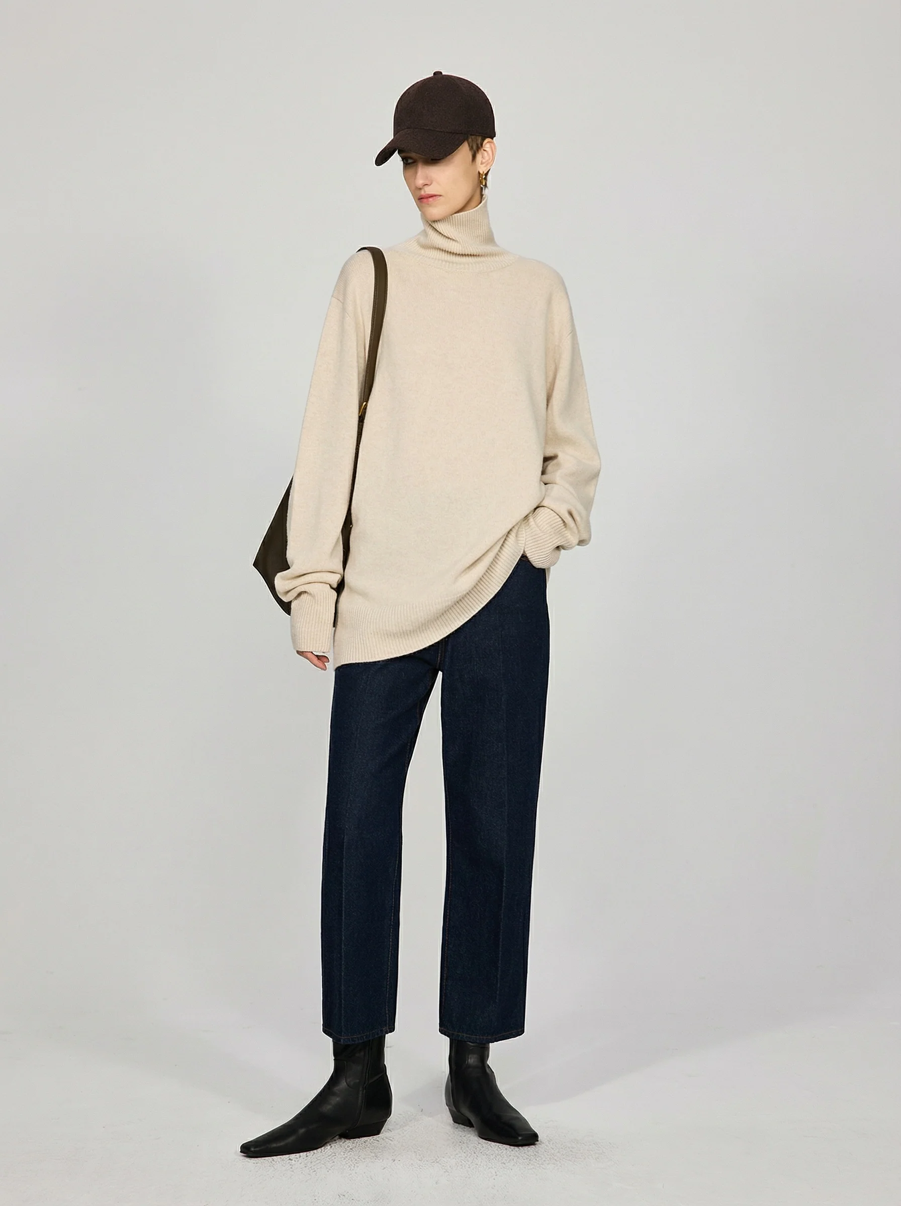 Oversized Turtleneck Sweater