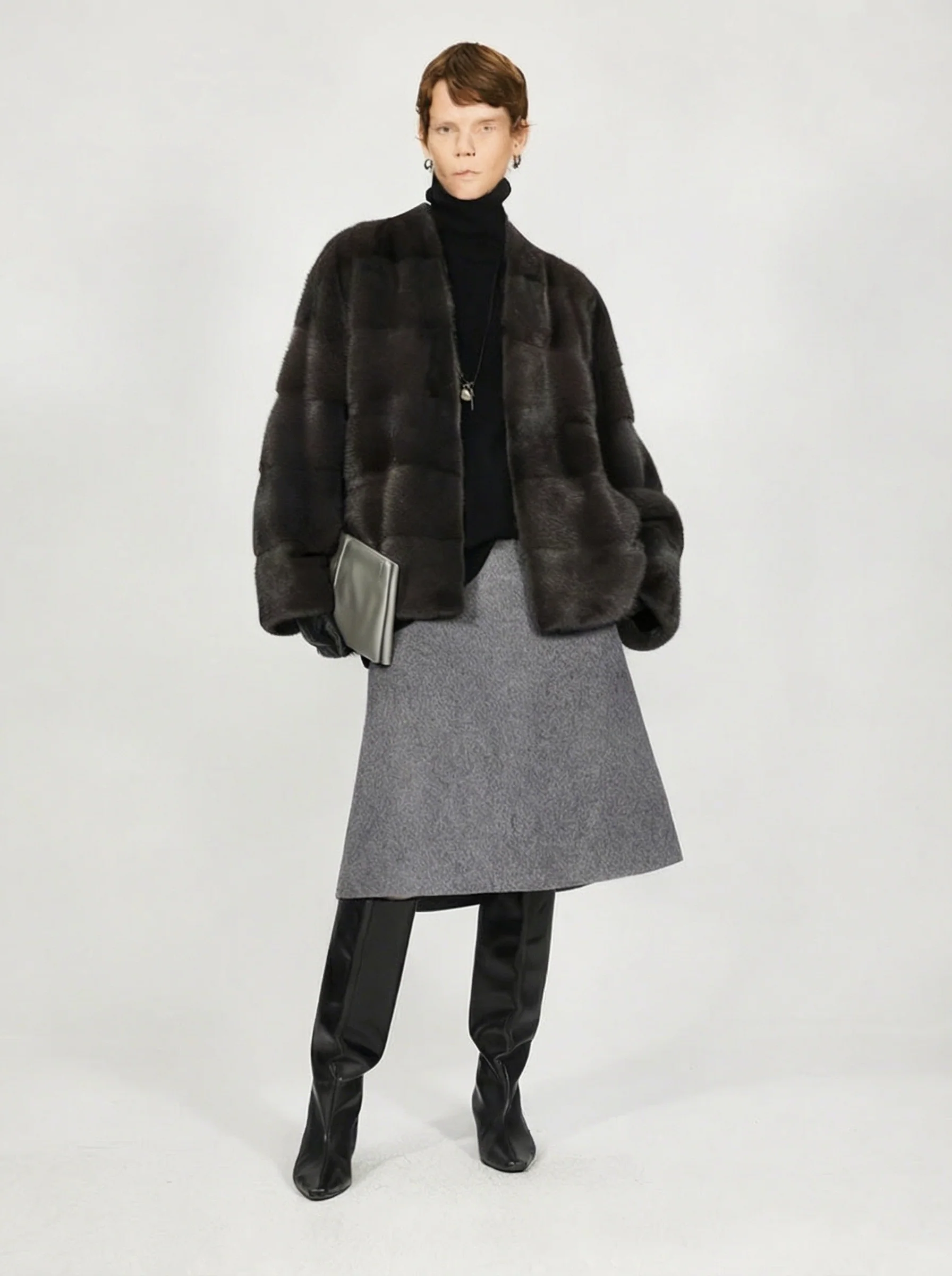 Oversized Turtleneck Sweater - Image 2