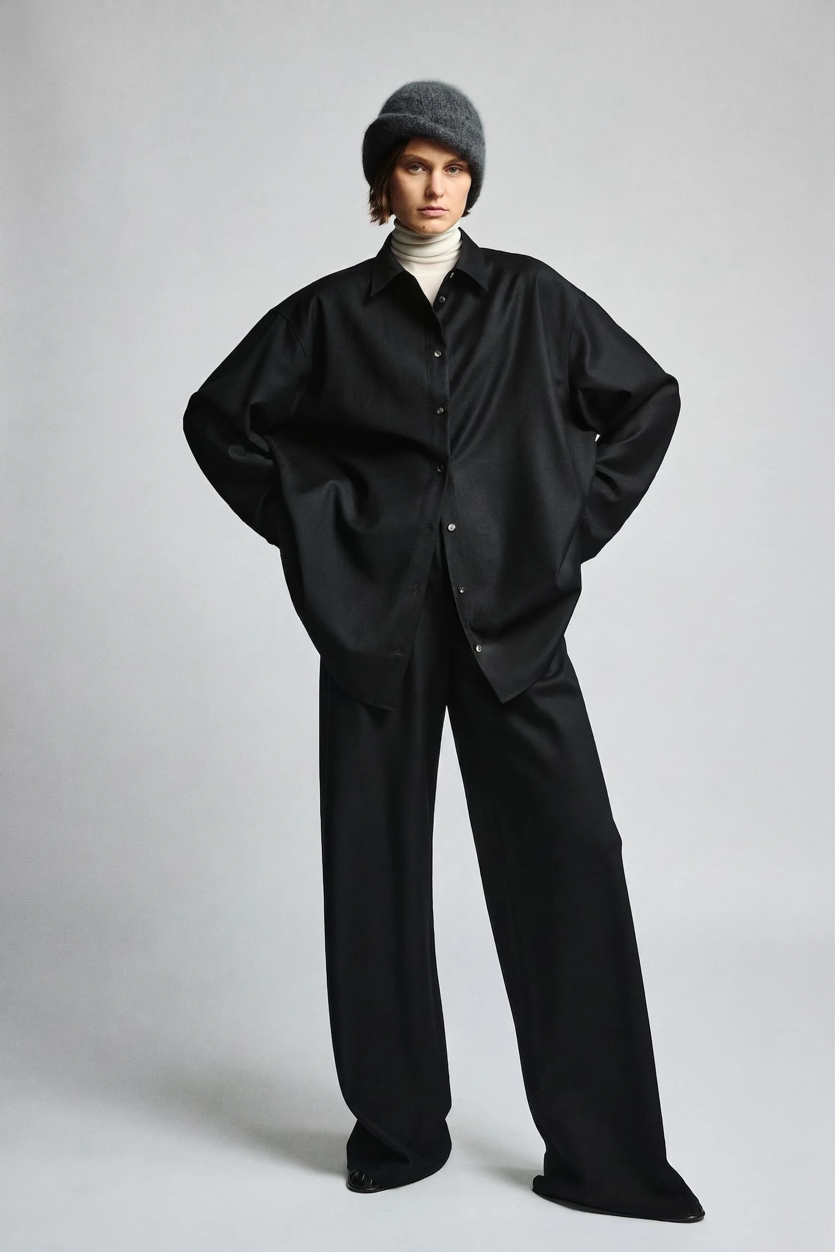 Oversized Wool Shirt