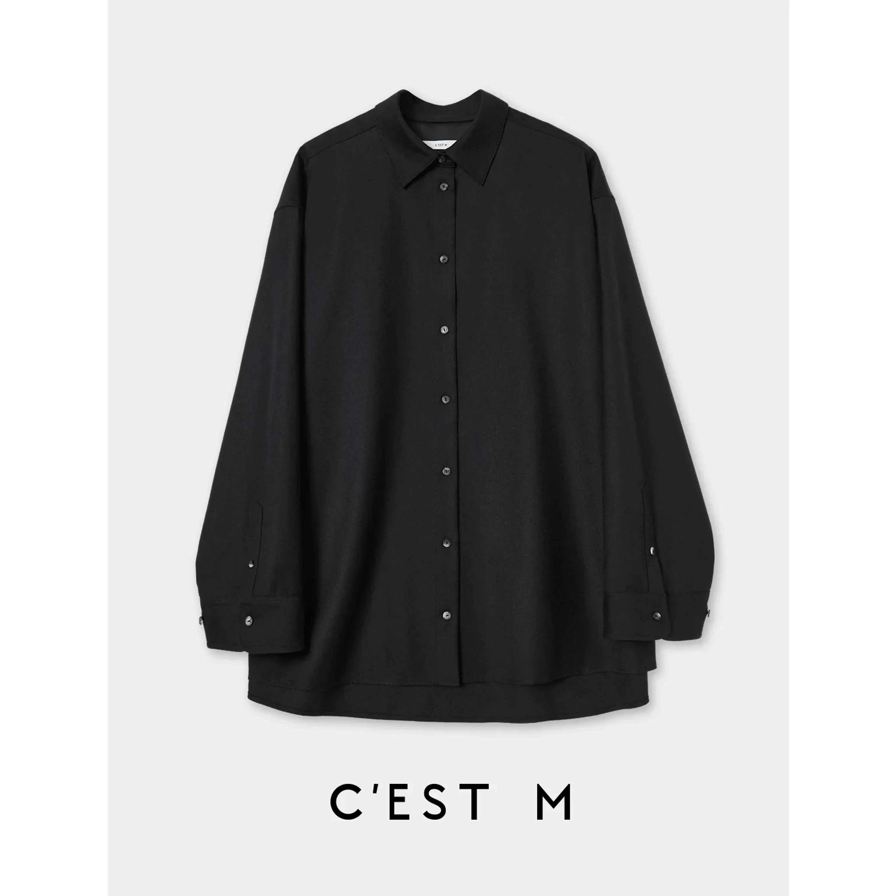 Oversized Wool Shirt - Image 10