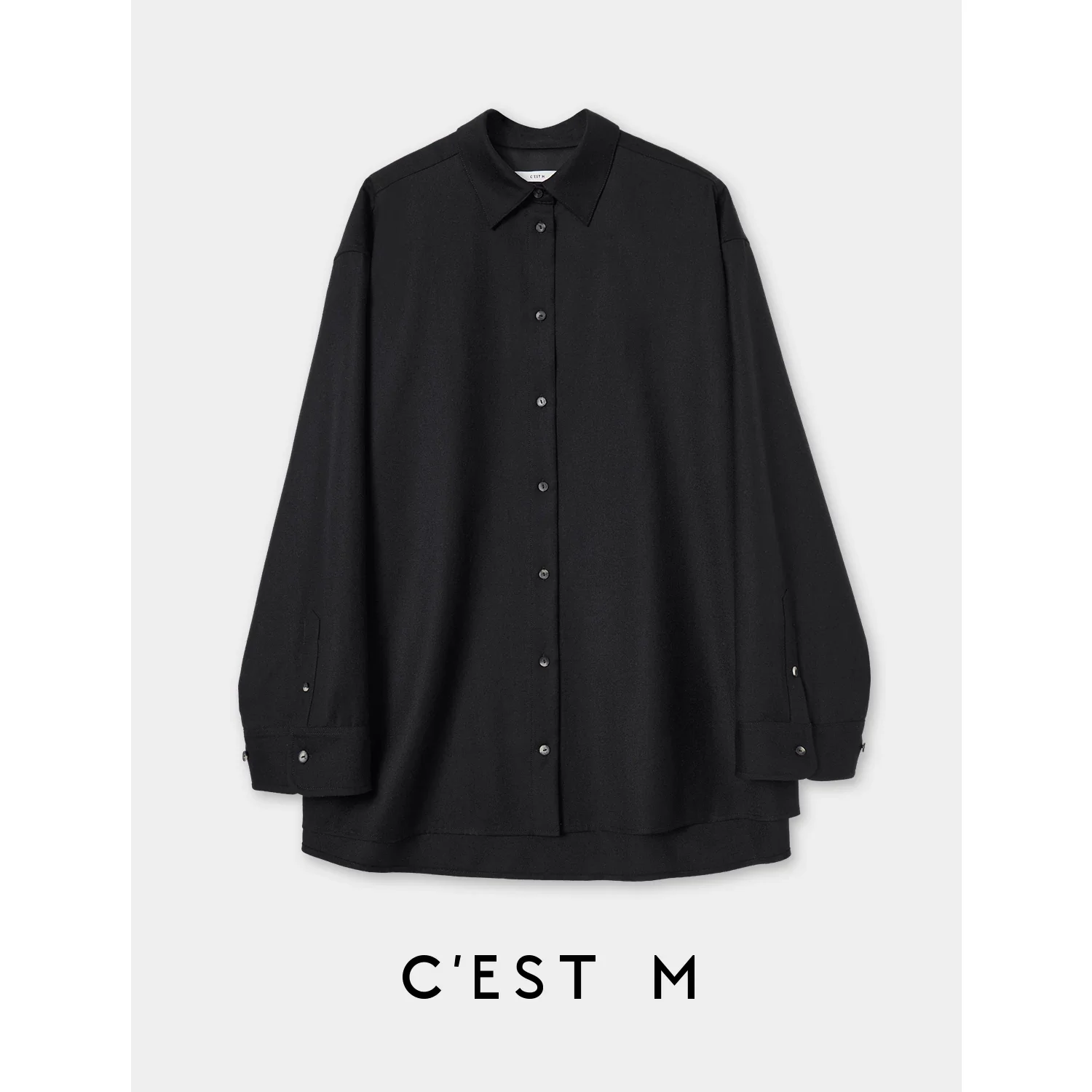 Oversized Wool Shirt - Image 21