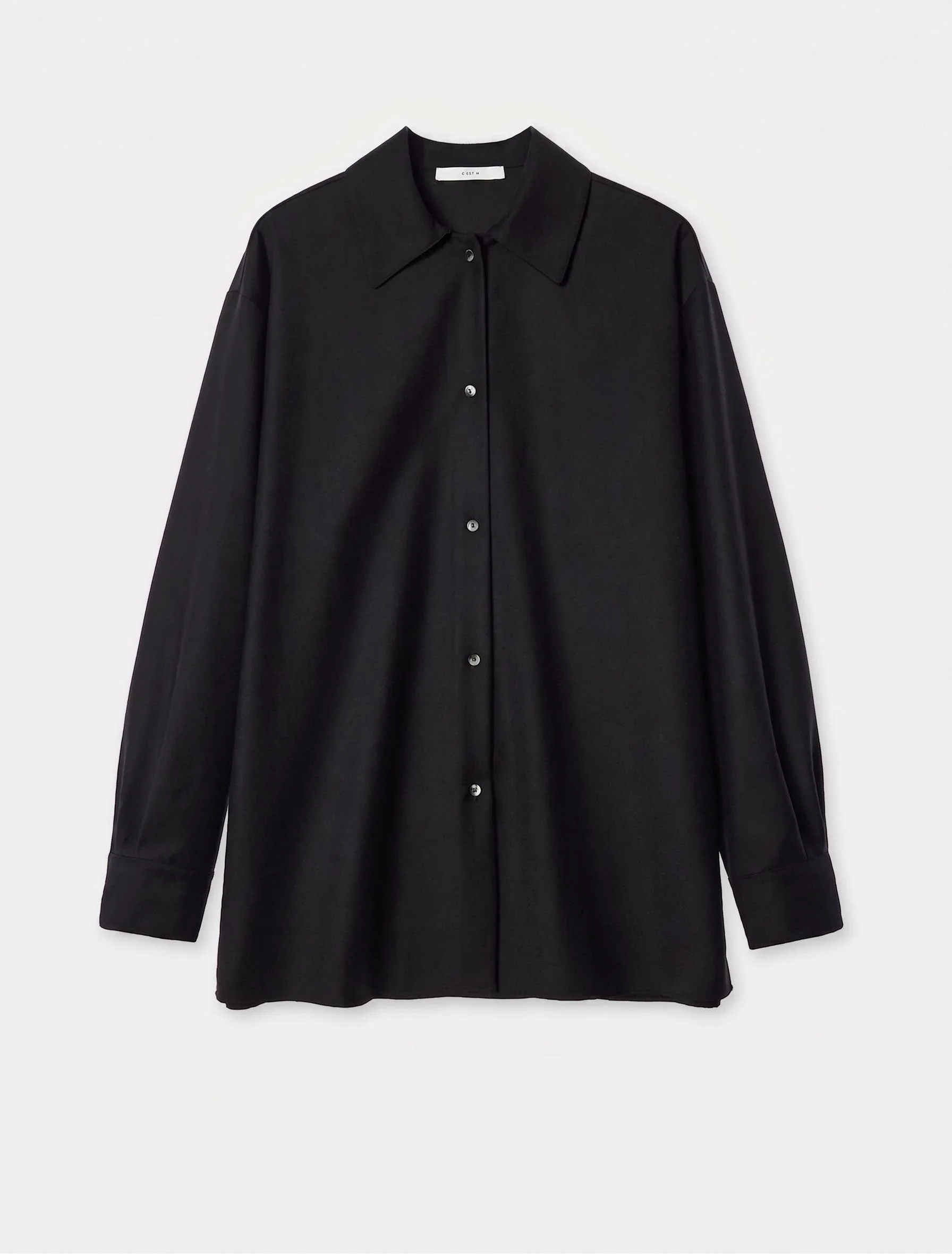 Oversized Wool Shirt - Image 5