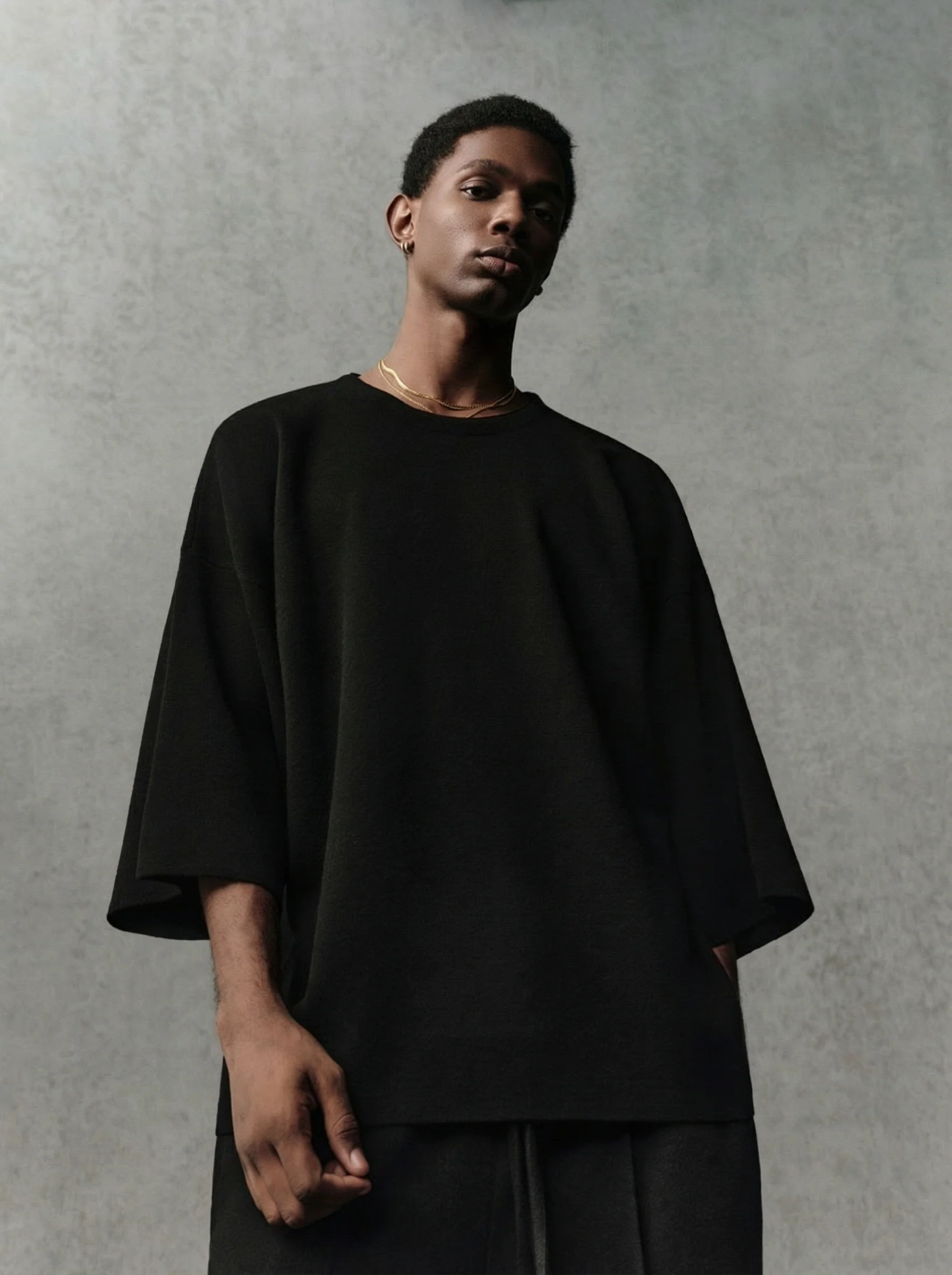 Oversized Wool Tee - Image 2